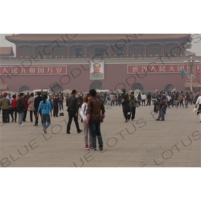 Gate of Heavenly Peace (Tiananmen) in Tiananmen Square in Beijing