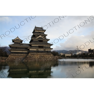 Keep (Tenshu/Tenshukaku) of Matsumoto Castle in Matsumoto