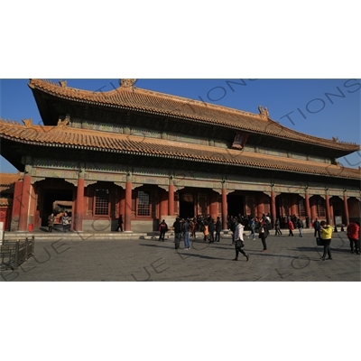 Palace of Heavenly Purity (Qianqing Gong) in the Forbidden City in Beijing