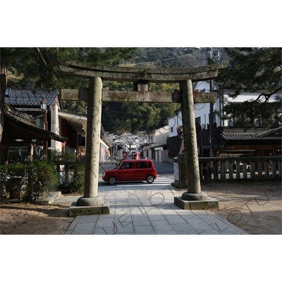 Torii in Kinosaki Onsen