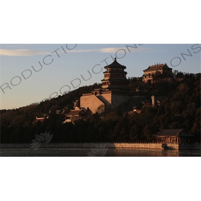 South Face of Longevity Hill (Wanshou Shan) in the Summer Palace in Beijing