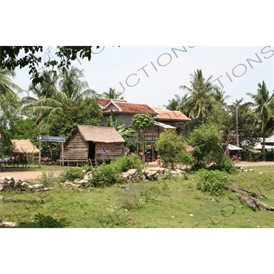 Houses in Angkor