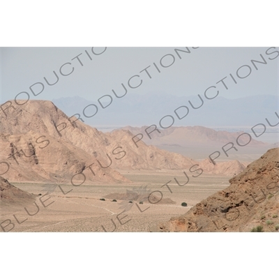 Mountains near the Tower of Silence/Dakhma in Yazd