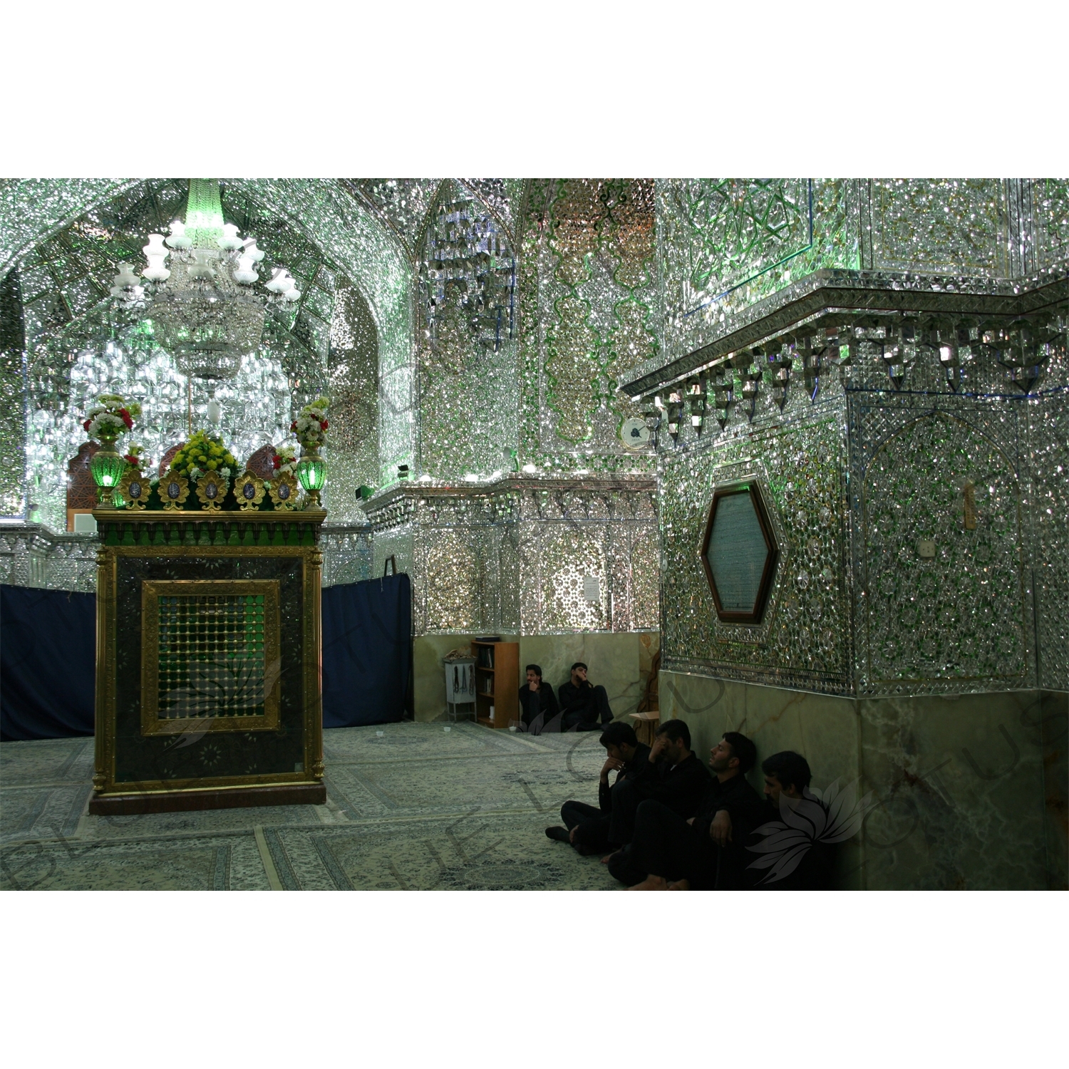 Tomb of Ahmad and Muhammad in the Shah Cheragh Mosque in Shiraz