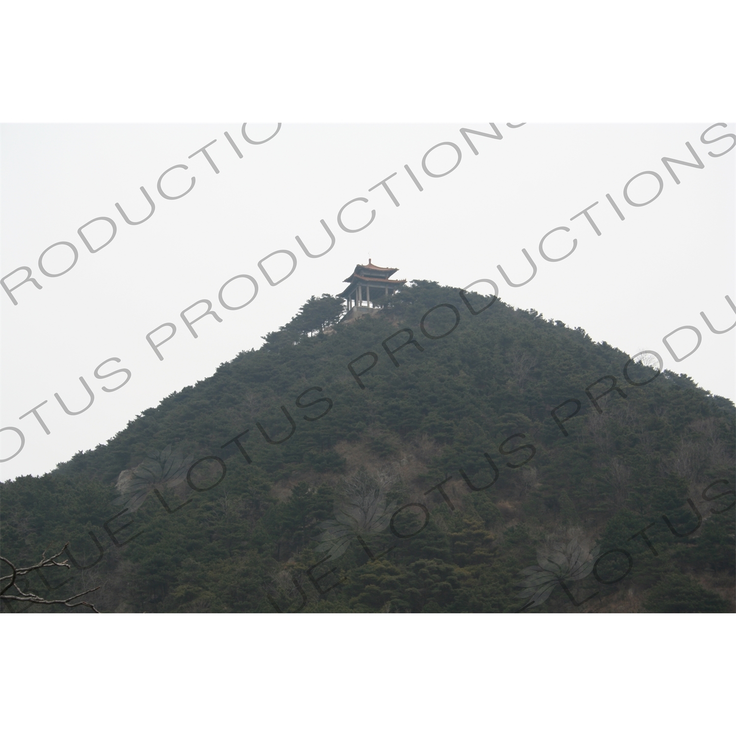 Pagoda on Mount Tai (Tai Shan) in Shandong Province