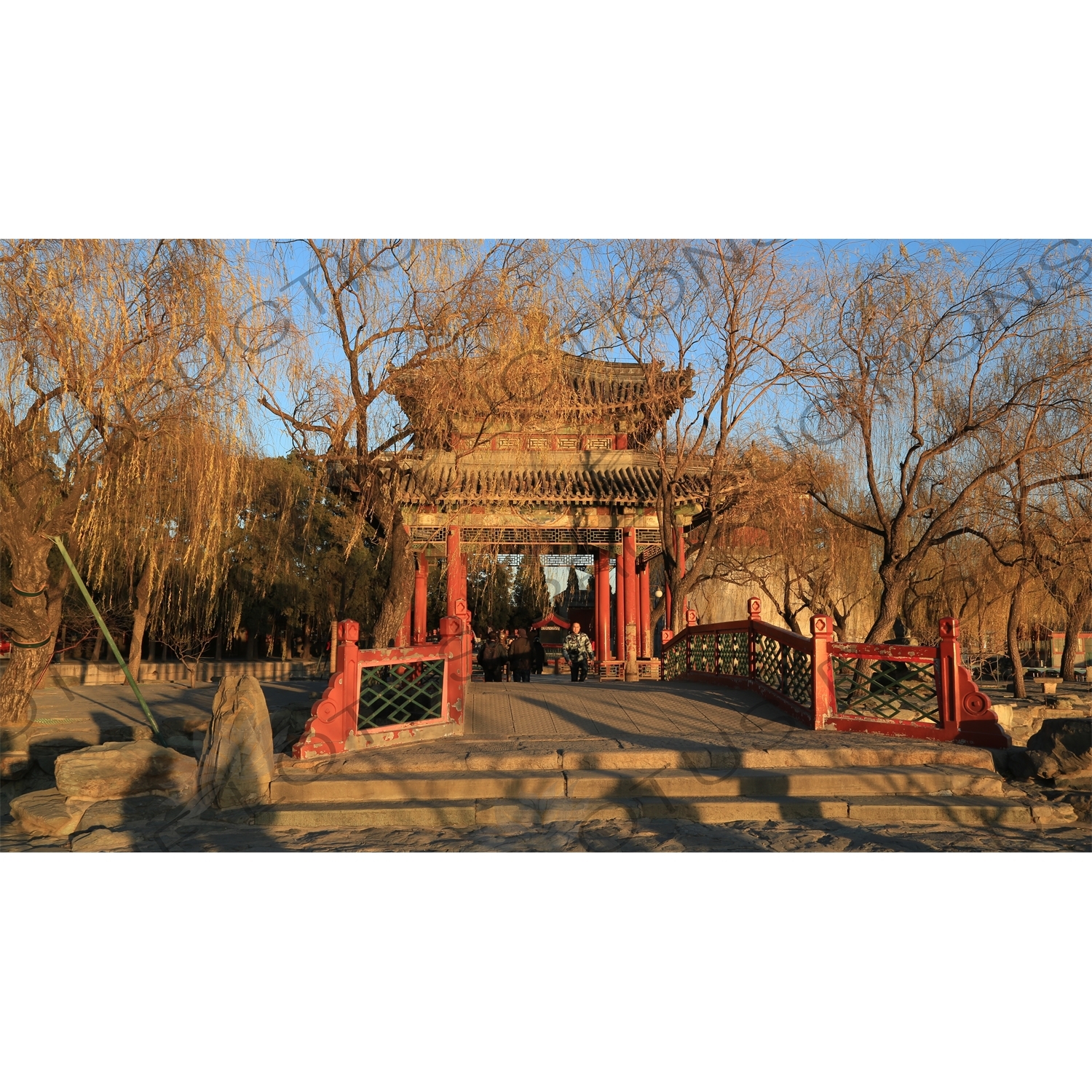 Pavilion of Heralding Spring (Zhi Chun Ting) in the Summer Palace in Beijing