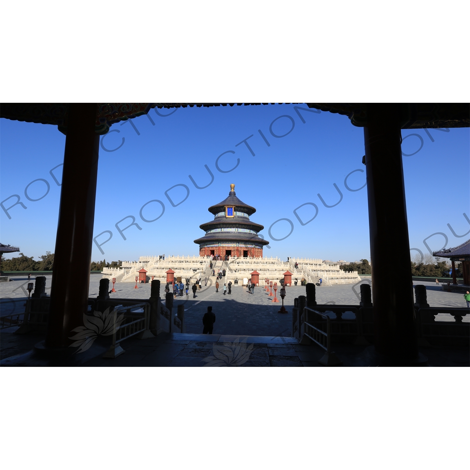 Hall of Prayer for Good Harvests (Qi Nian Dian) in the Temple of Heaven (Tiantan) in Beijing