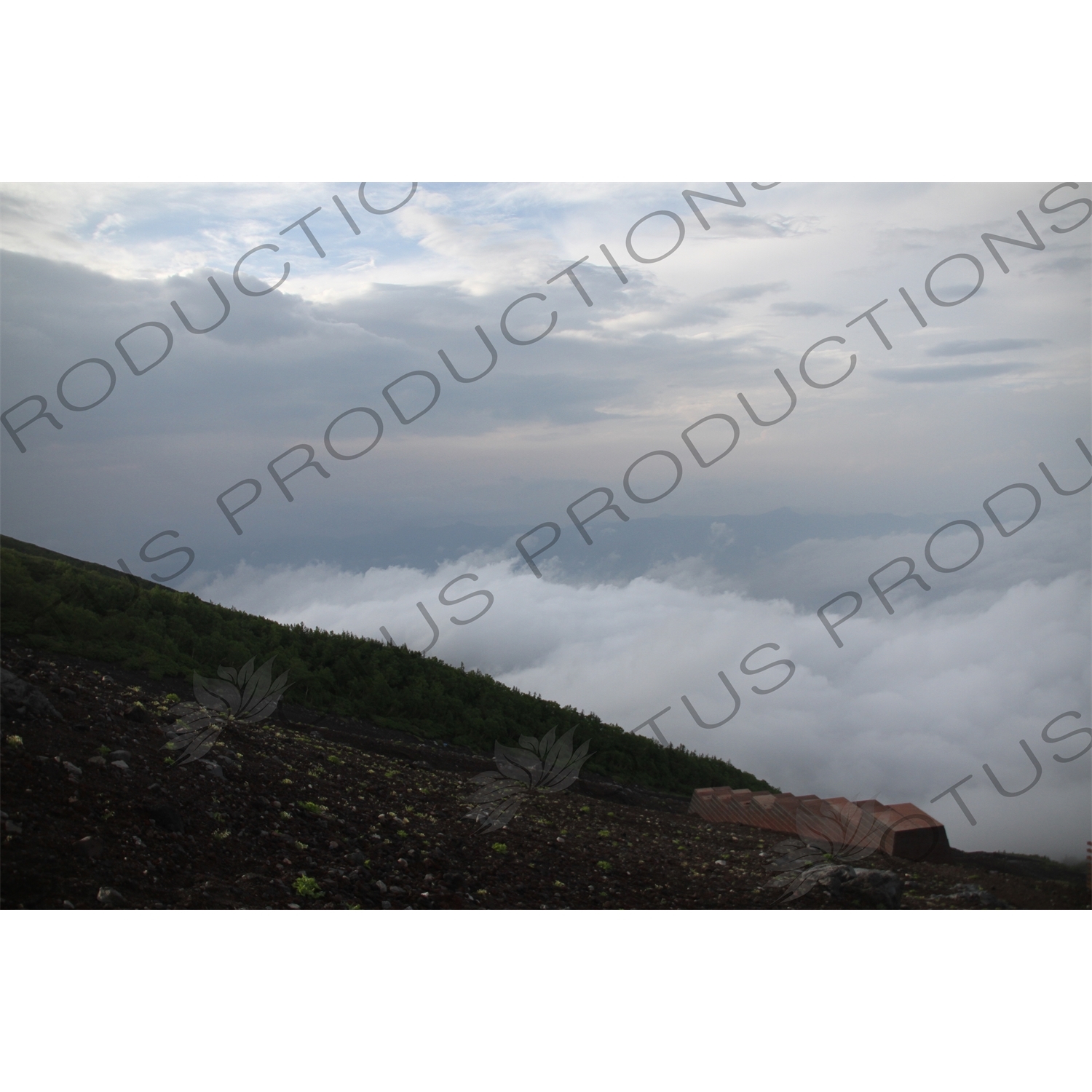 Yoshida Trail on Mount Fuji