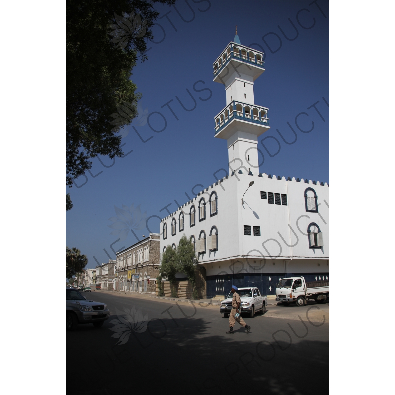 Nouriye Mosque on Rue de Geneve in Djibouti City