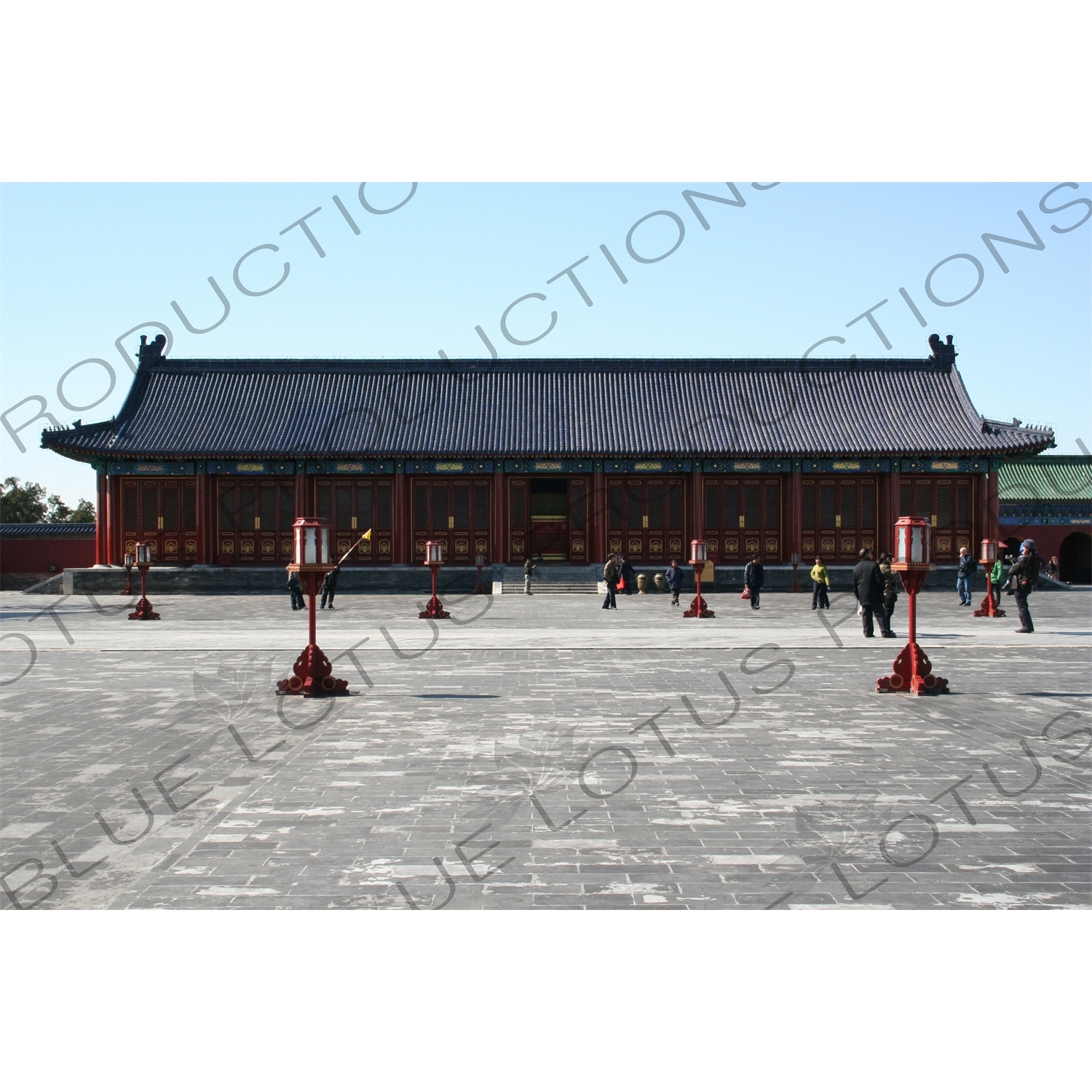 East Annex Hall in the Temple of Heaven (Tiantan) in Beijing