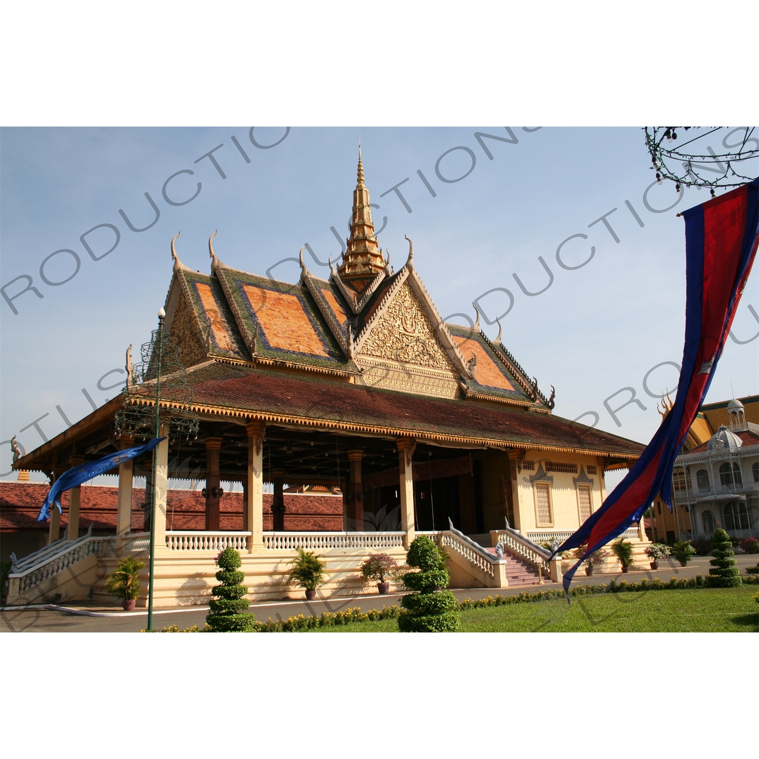 Moonlight Pavilion (Preah Thineang Chan Chhaya) at the Royal Palace in Phnom Penh