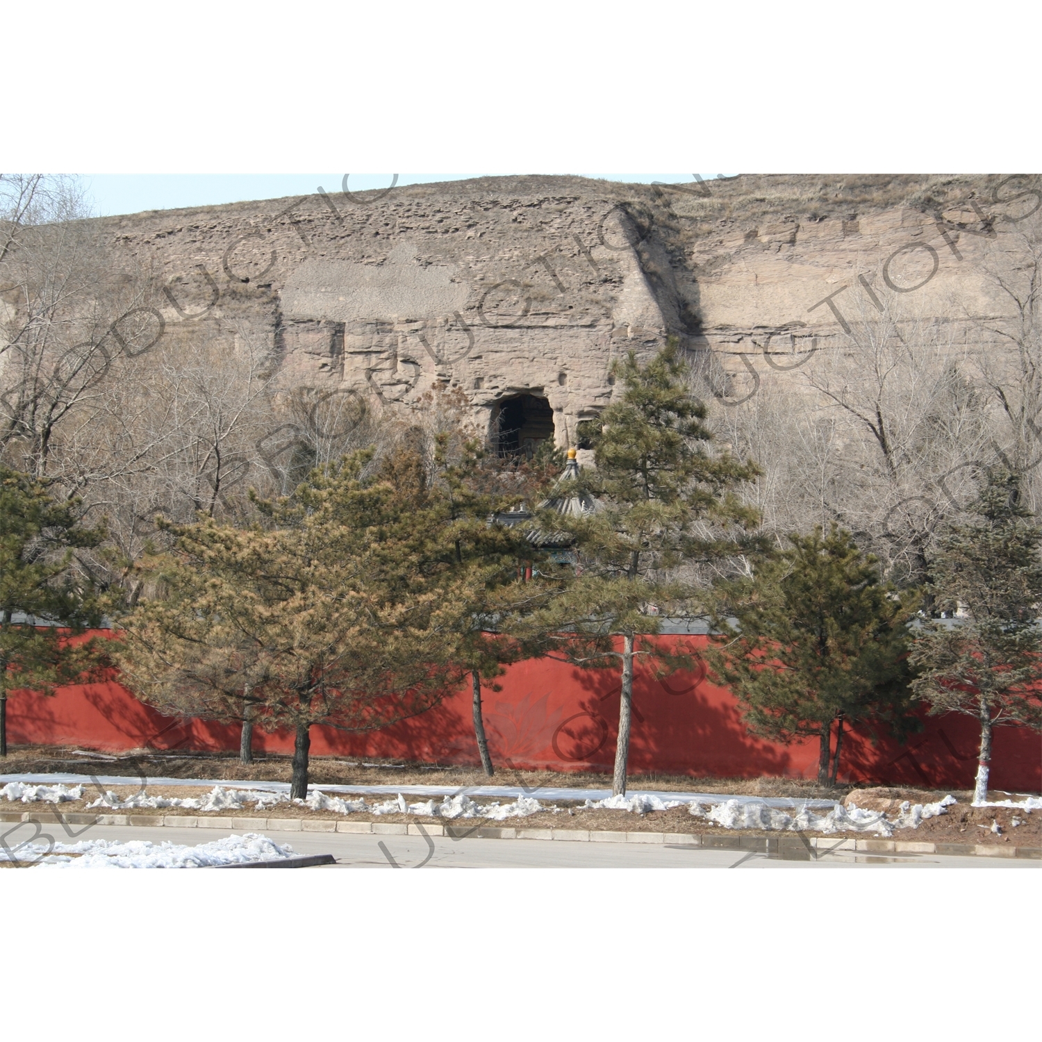 Yungang Grottoes (Yungang Shiku) near Datong in Shanxi Province