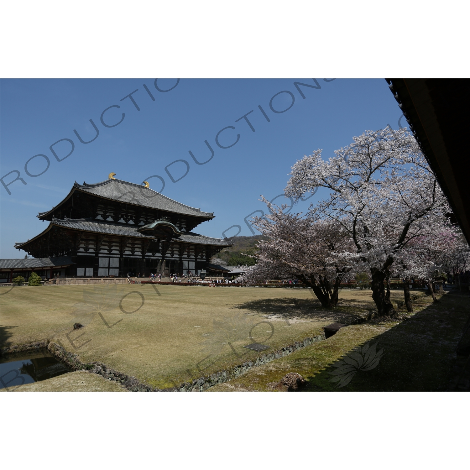 Big Buddha Hall (Daibutsuden) of Todaiji in Nara