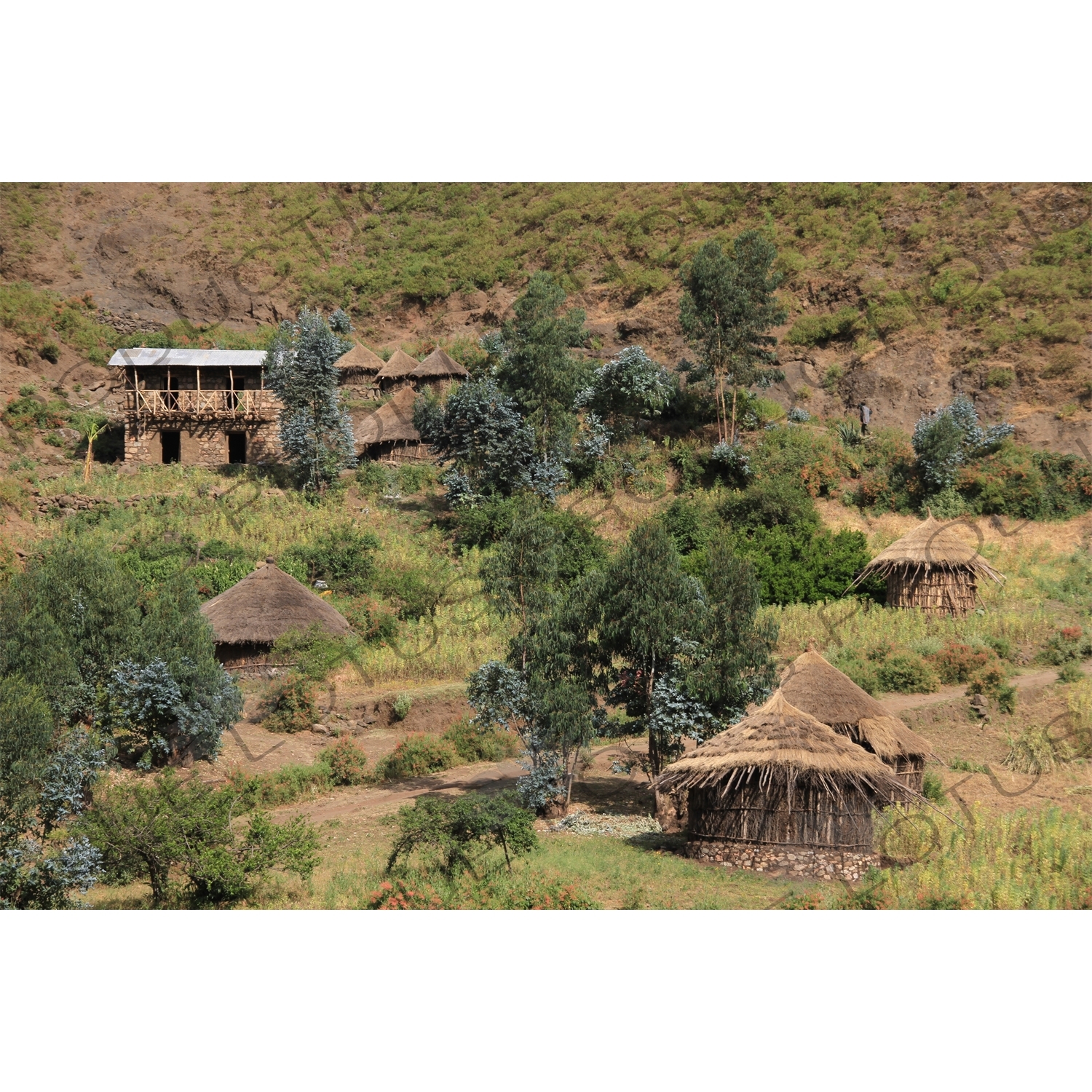 Small Village near Yimrhane Kirstos