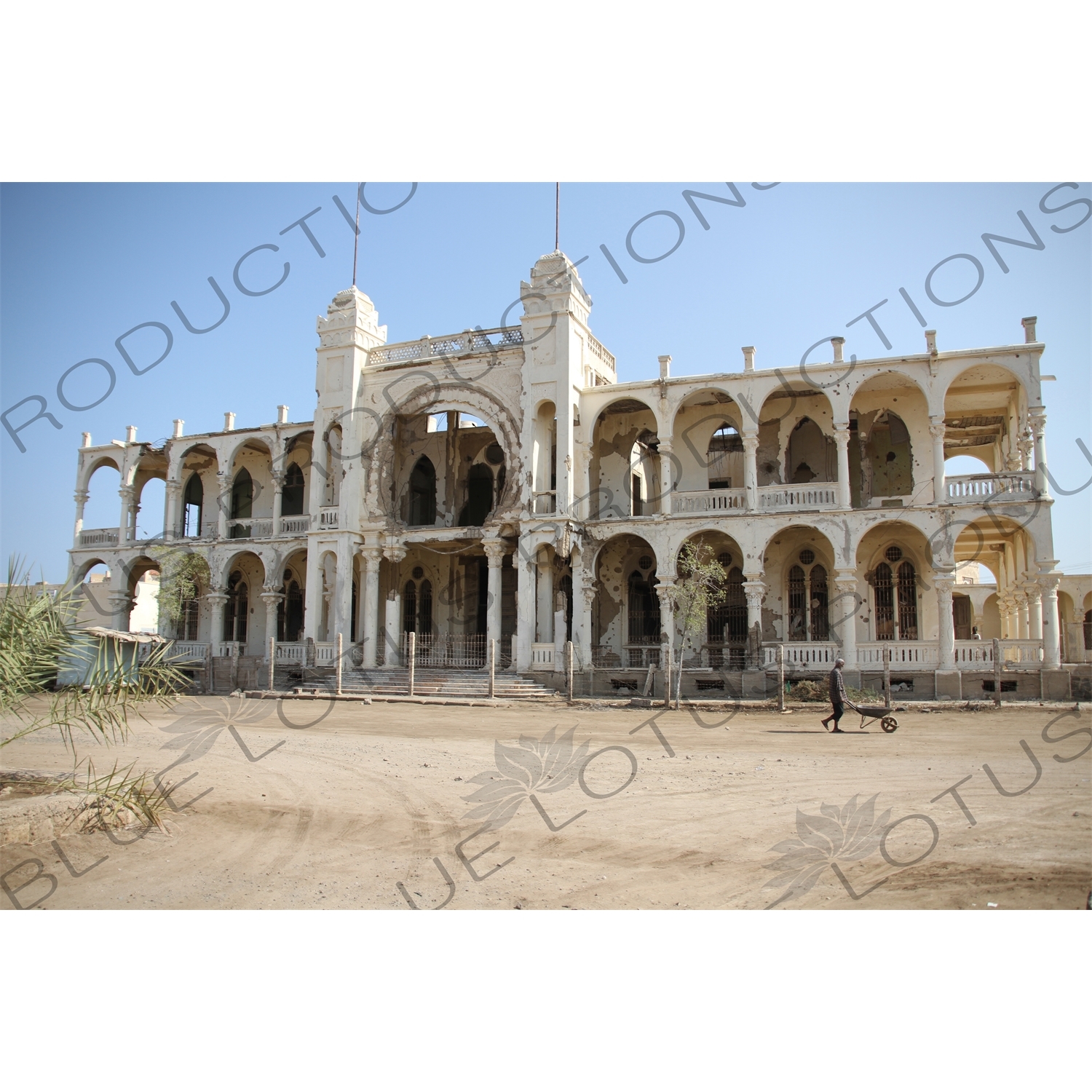 Imperial Palace in Massawa