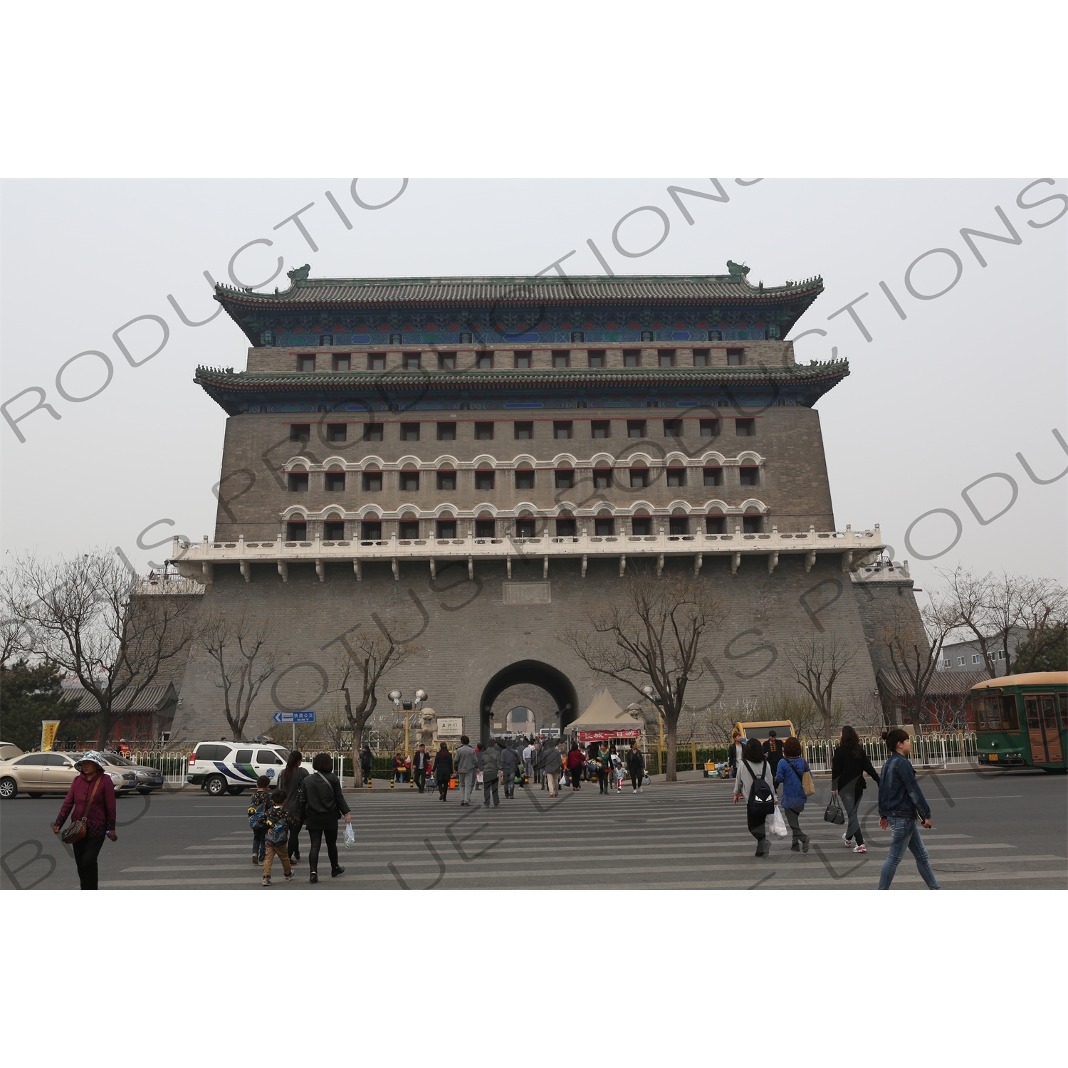 Qianmen/Zhengyangmen Archery Tower in Beijing