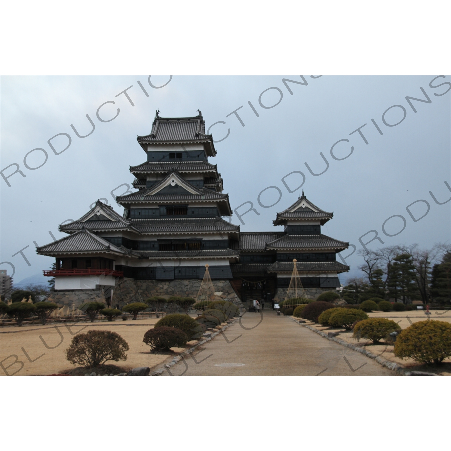 Keep (Tenshu/Tenshukaku) of Matsumoto Castle in Matsumoto