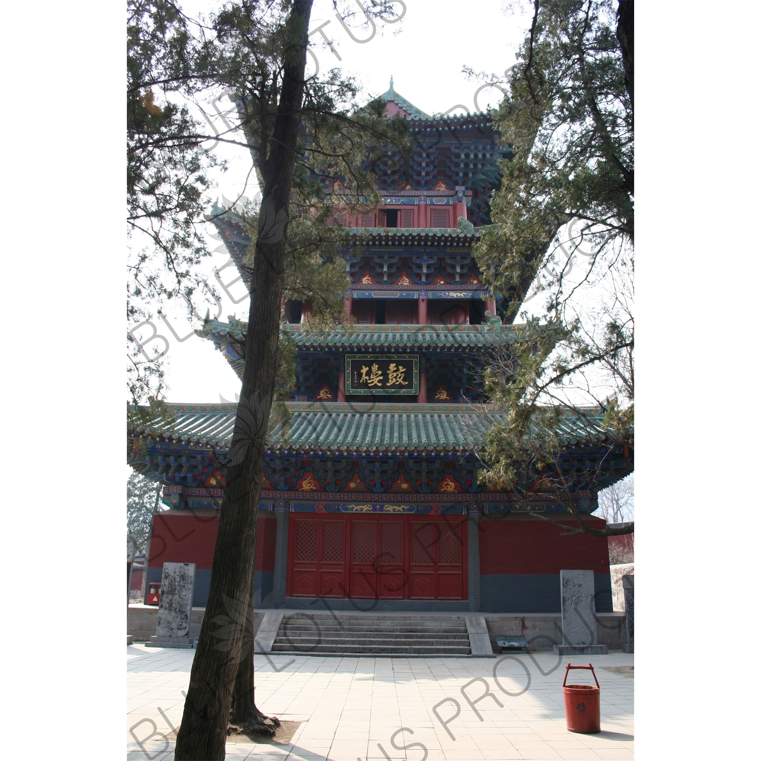 Drum Tower at the Shaolin Temple in Dengfeng