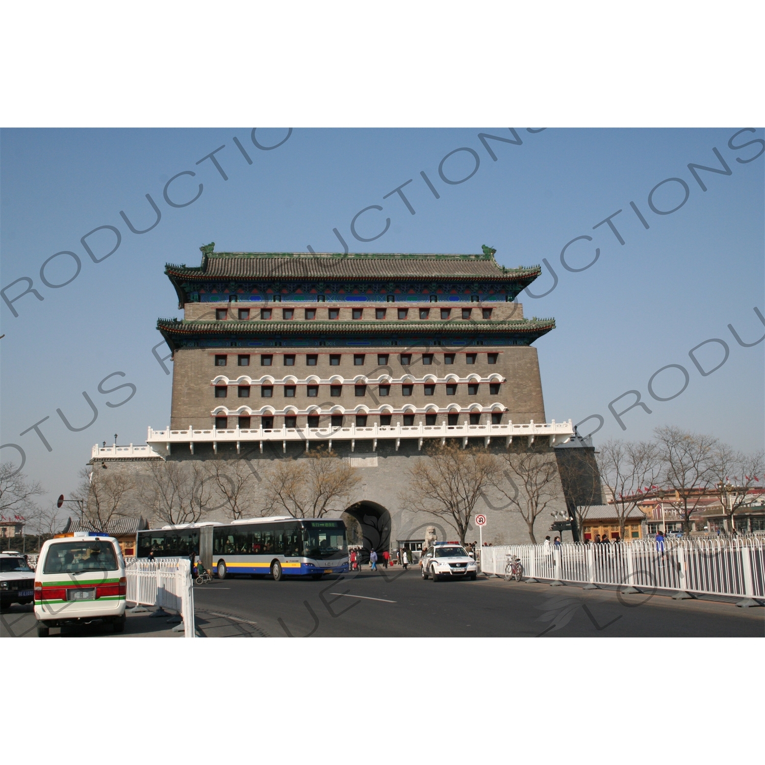 Qianmen/Zhengyangmen Archery Tower in Beijing