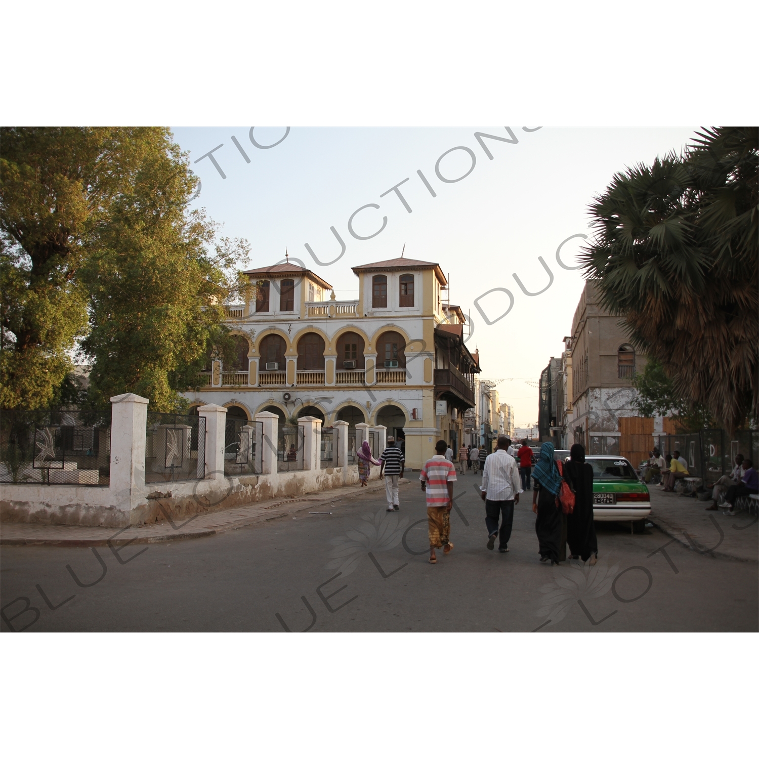 French Colonial Building in Djibouti City