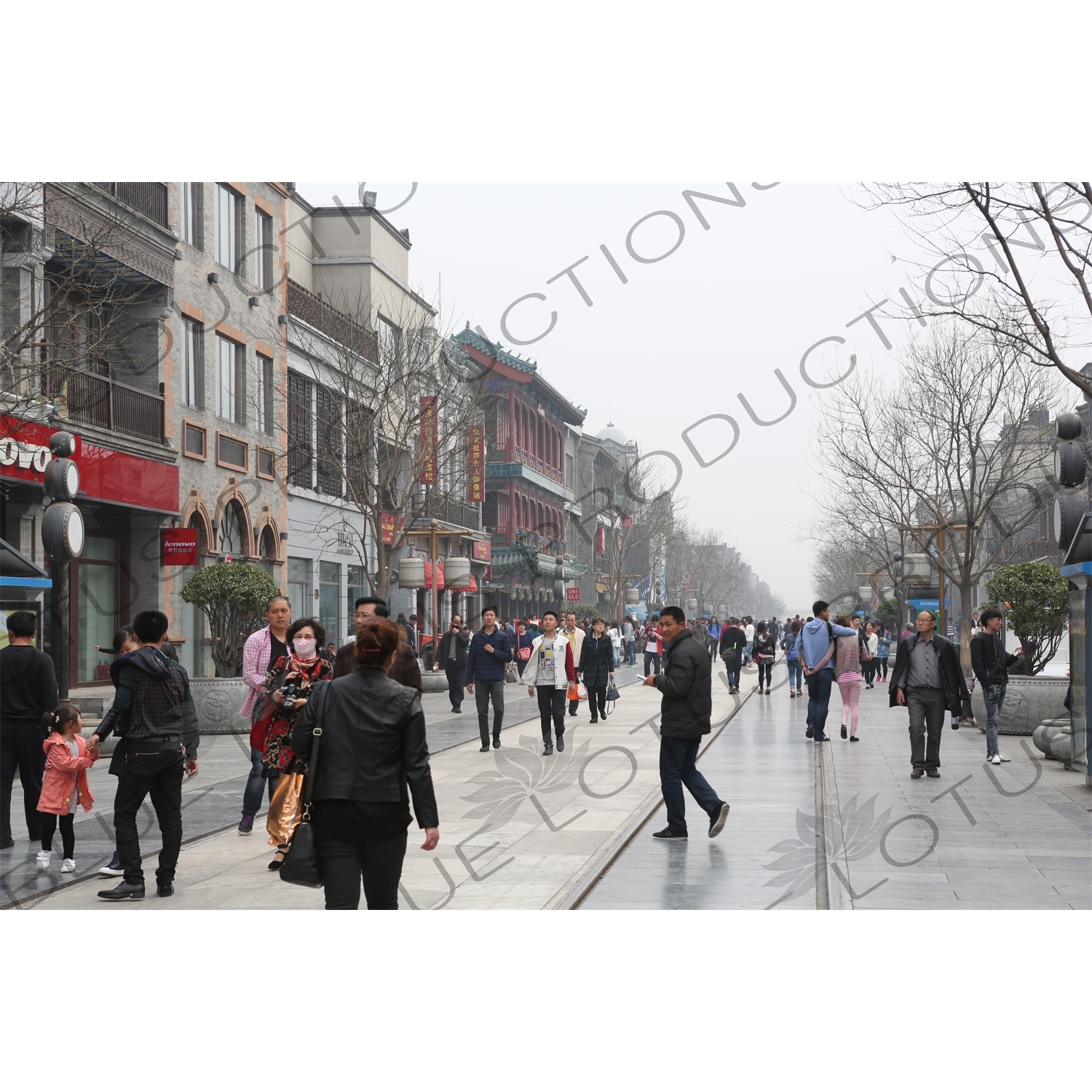 Qianmen Shopping Street in Beijing