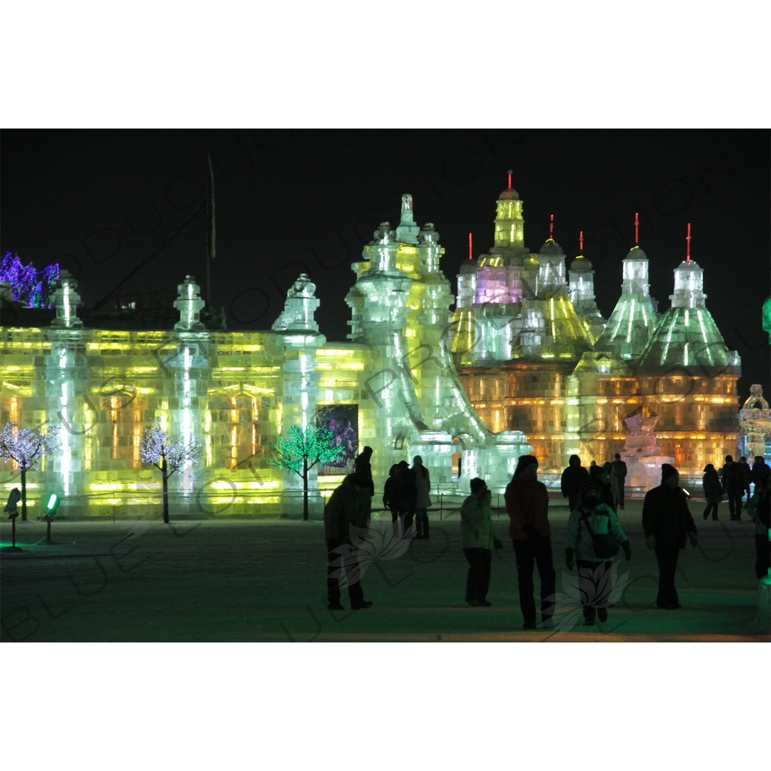 Ice Sculptures at the Harbin Ice and Snow Festival in Harbin