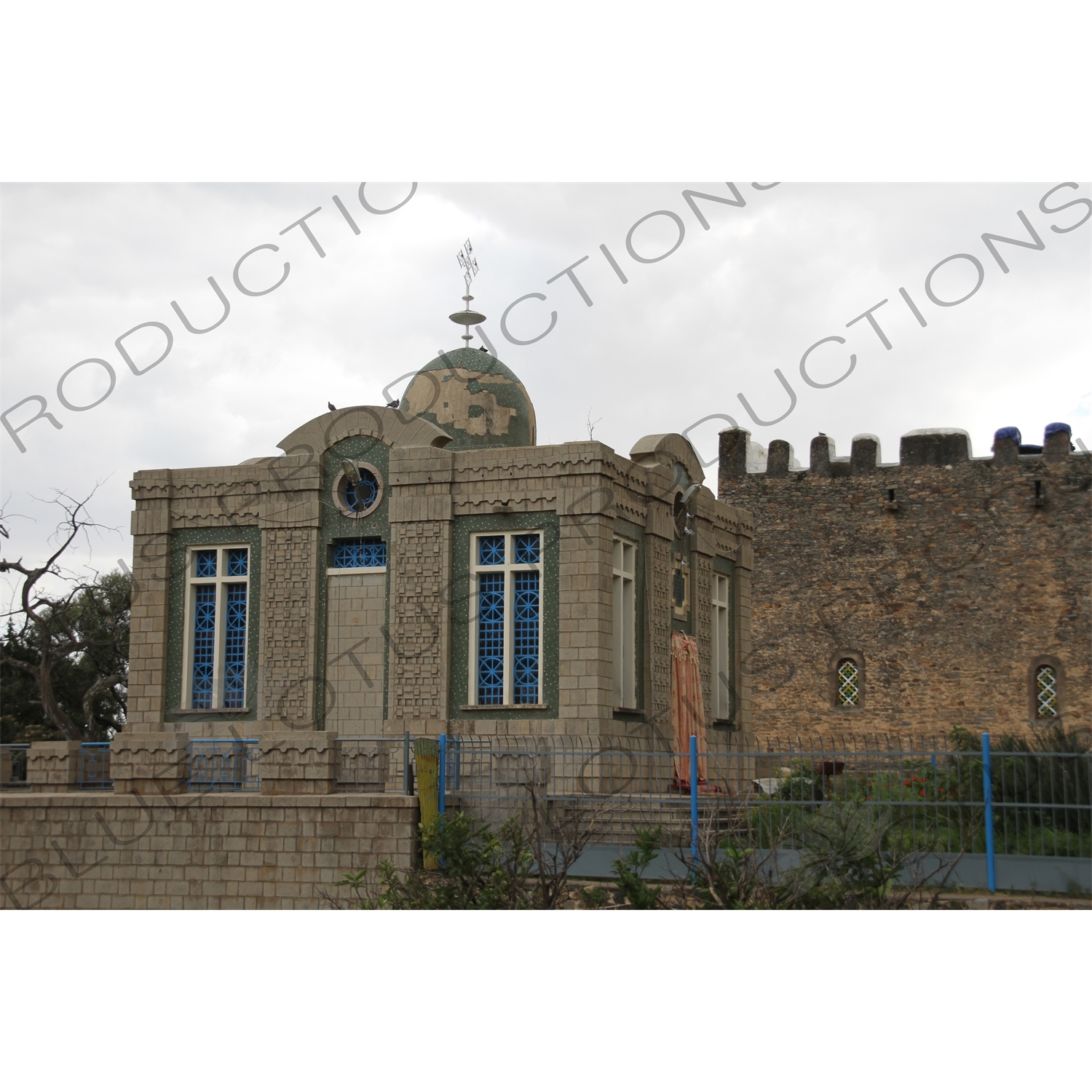 Chapel of the Tablet, Said to House the Ark of the Convenant, in the Church of our Lady Mary of Zion in Axum