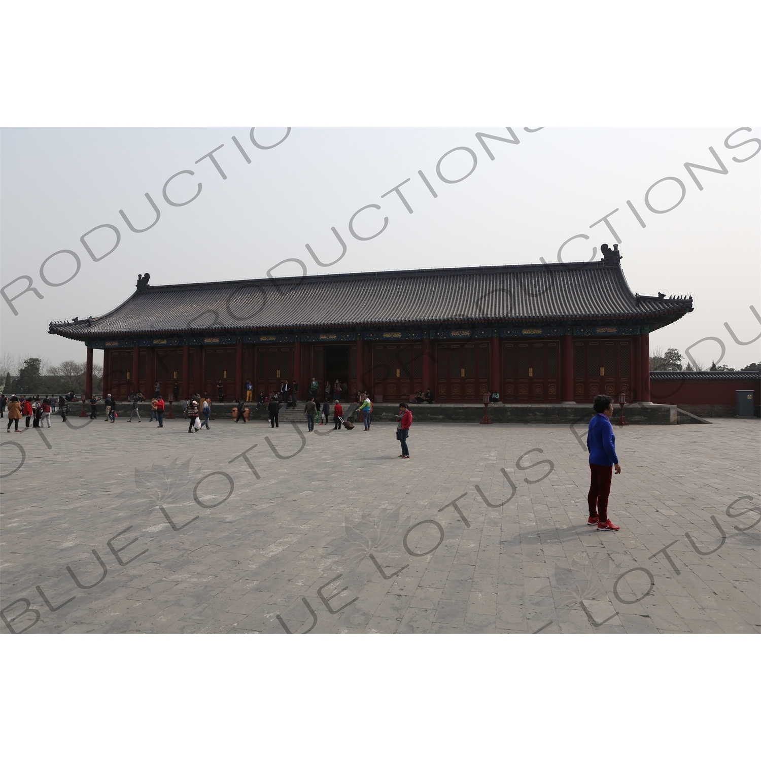 East Annex Hall in the Temple of Heaven (Tiantan) in Beijing