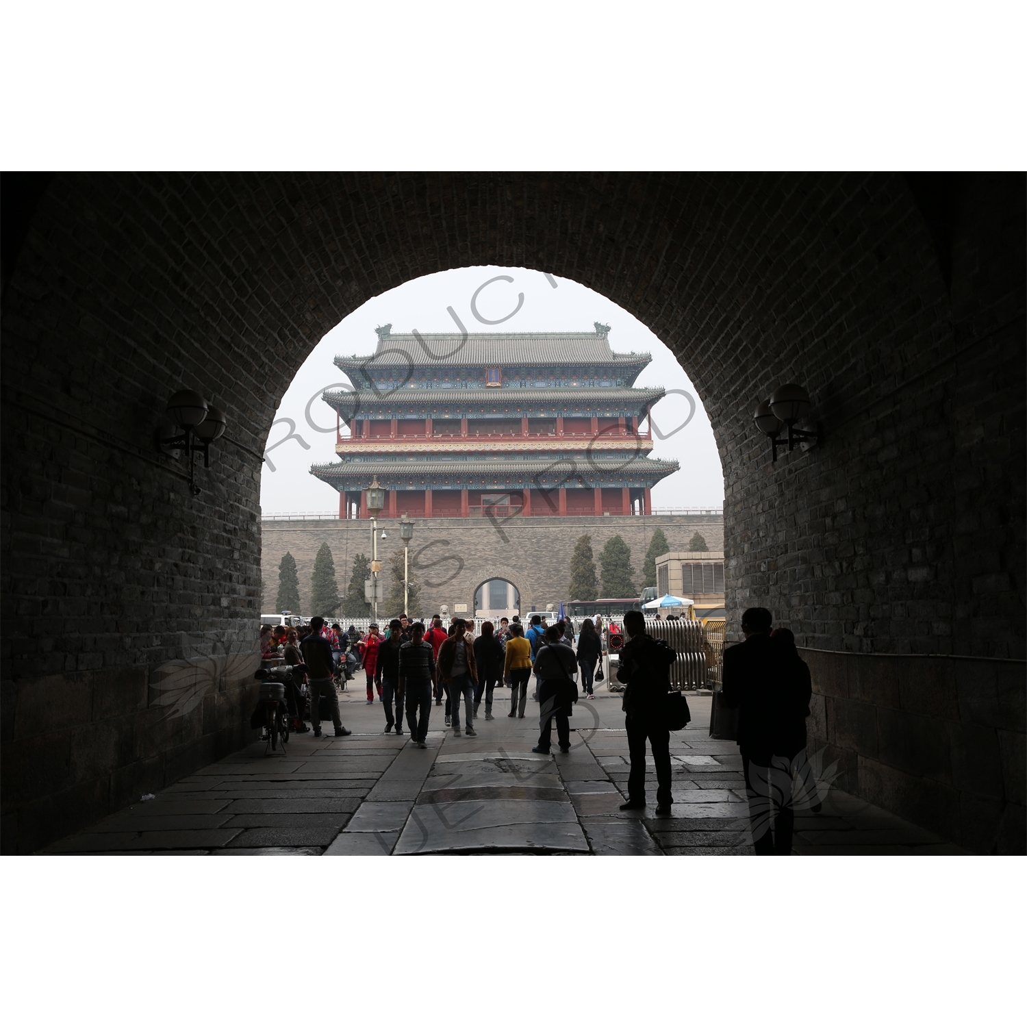 Qianmen/Zhengyangmen Gatehouse in Beijing