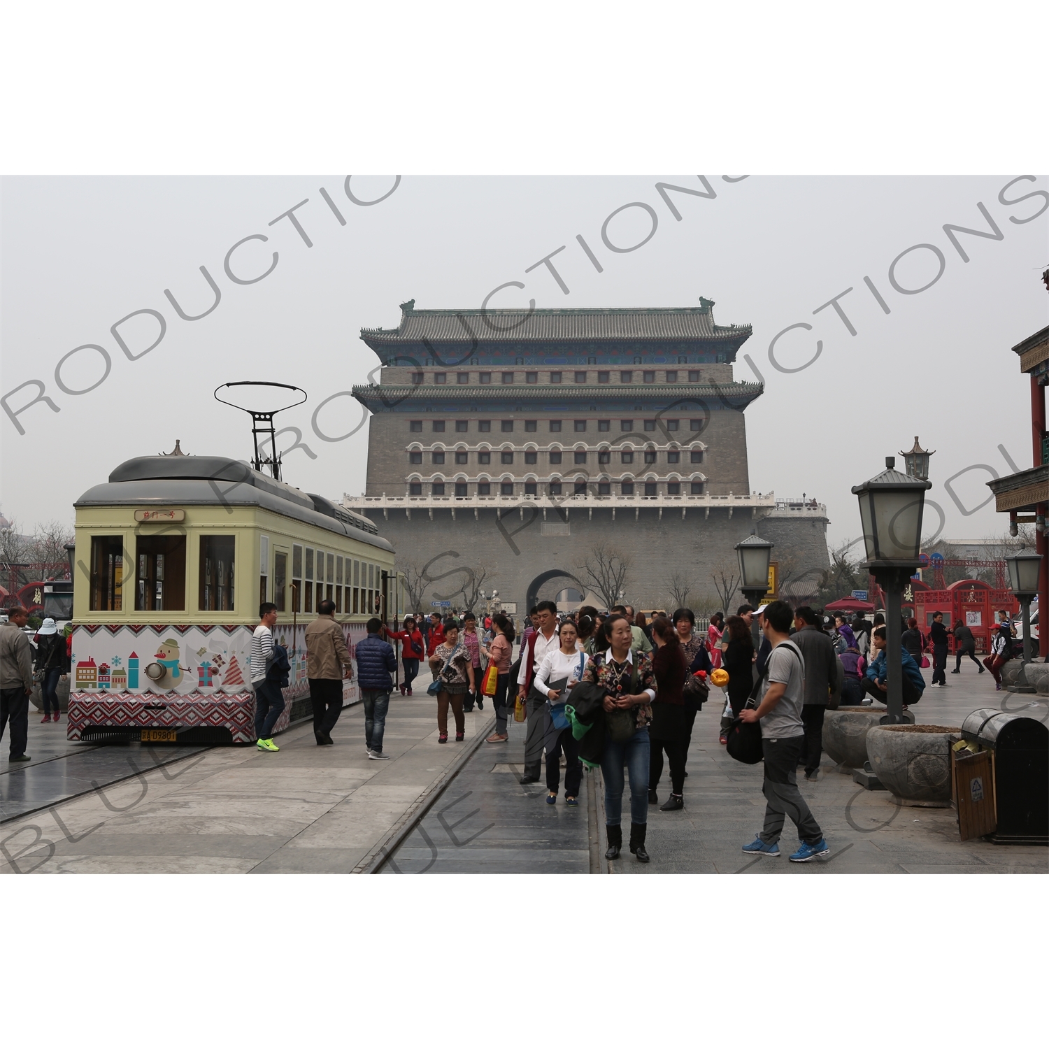 Qianmen/Zhengyangmen Archery Tower in Beijing