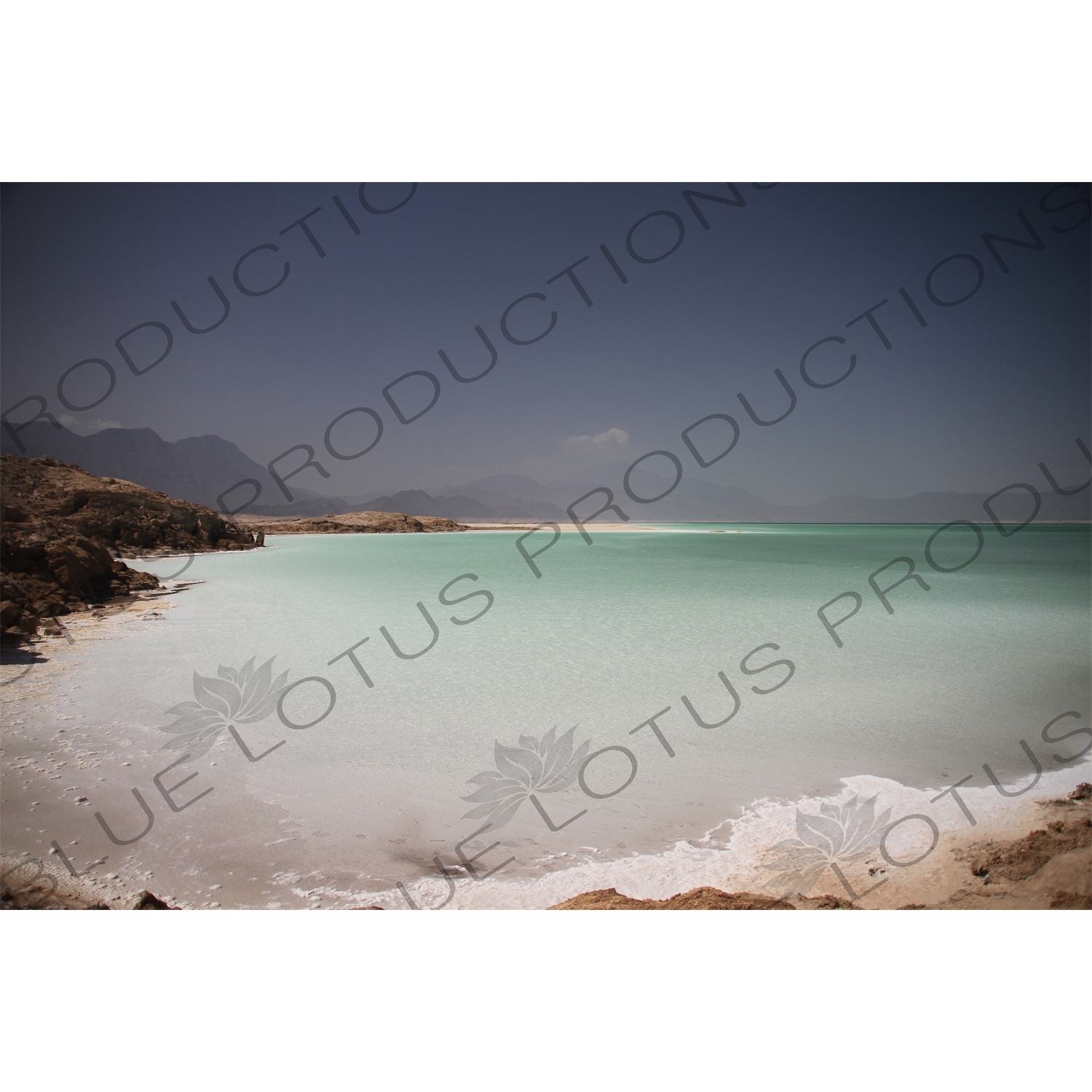 Salt Flats and Lake Assal in Djibouti