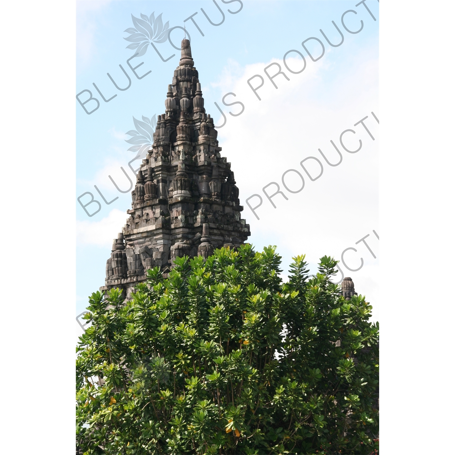 Building at Prambanan Temple Compound near Yogyakarta