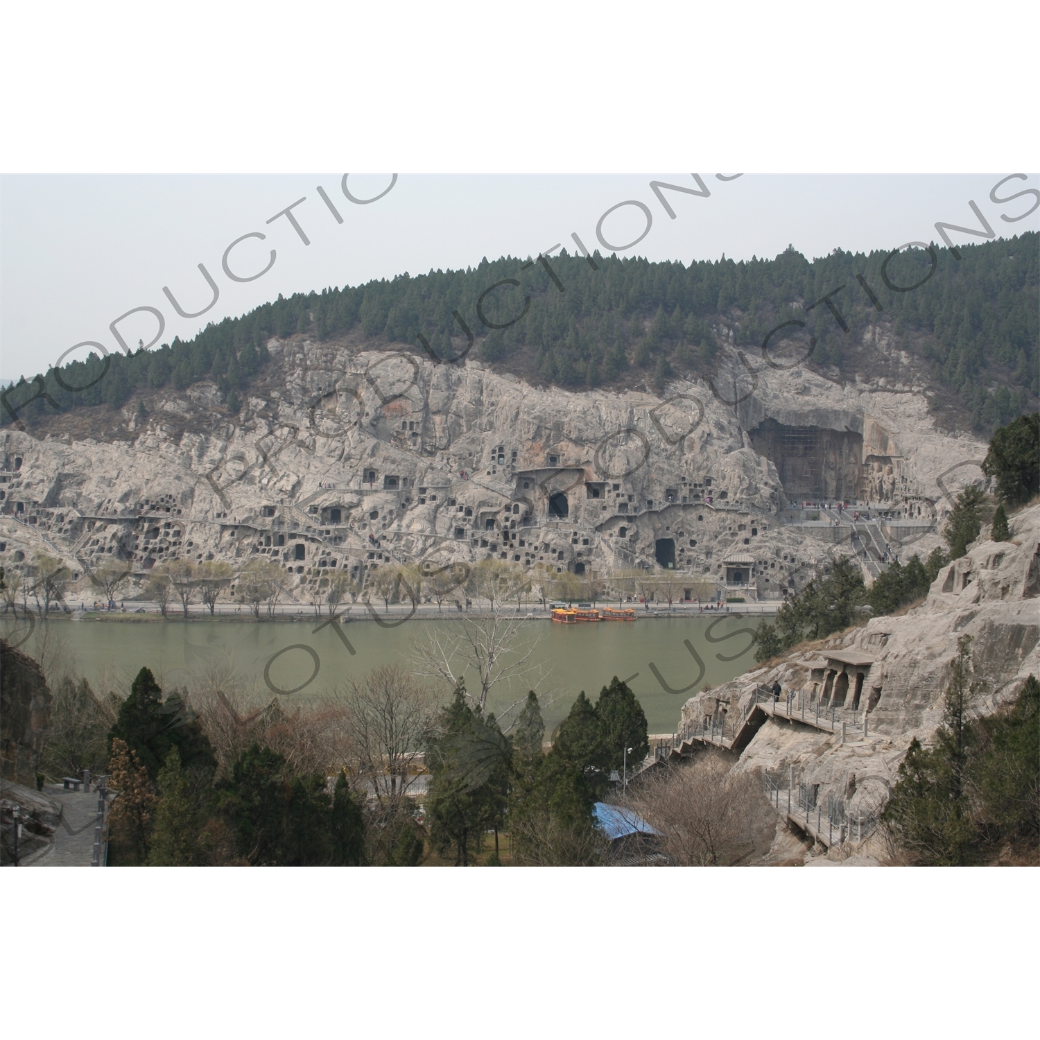 Fengxian Temple/Grotto (Fengxian Si) at the Longmen Grottoes (Longmen Shiku) near Luoyang