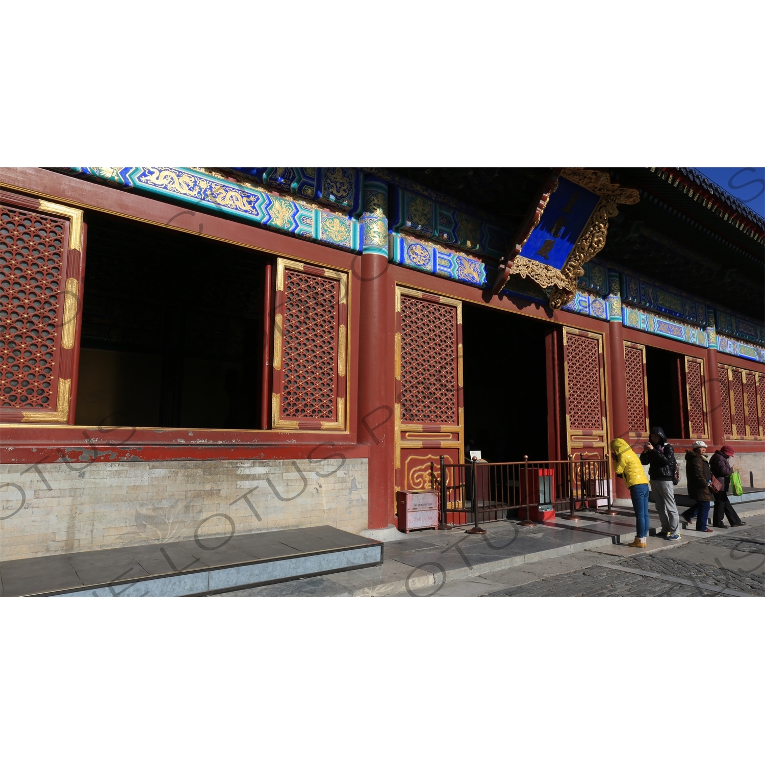 Imperial Hall of Heaven (Huang Qian Dian) in the Hall of Prayer for Good Harvests (Qi Nian Dian) Complex in the Temple of Heaven (Tiantan) in Beijing