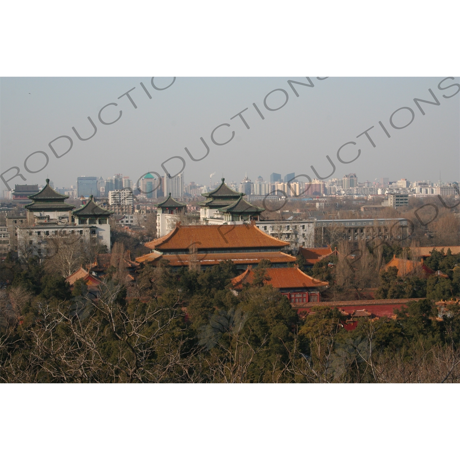 Hall of Sovereign Longevity (Shouhuang Dian) in Beijing