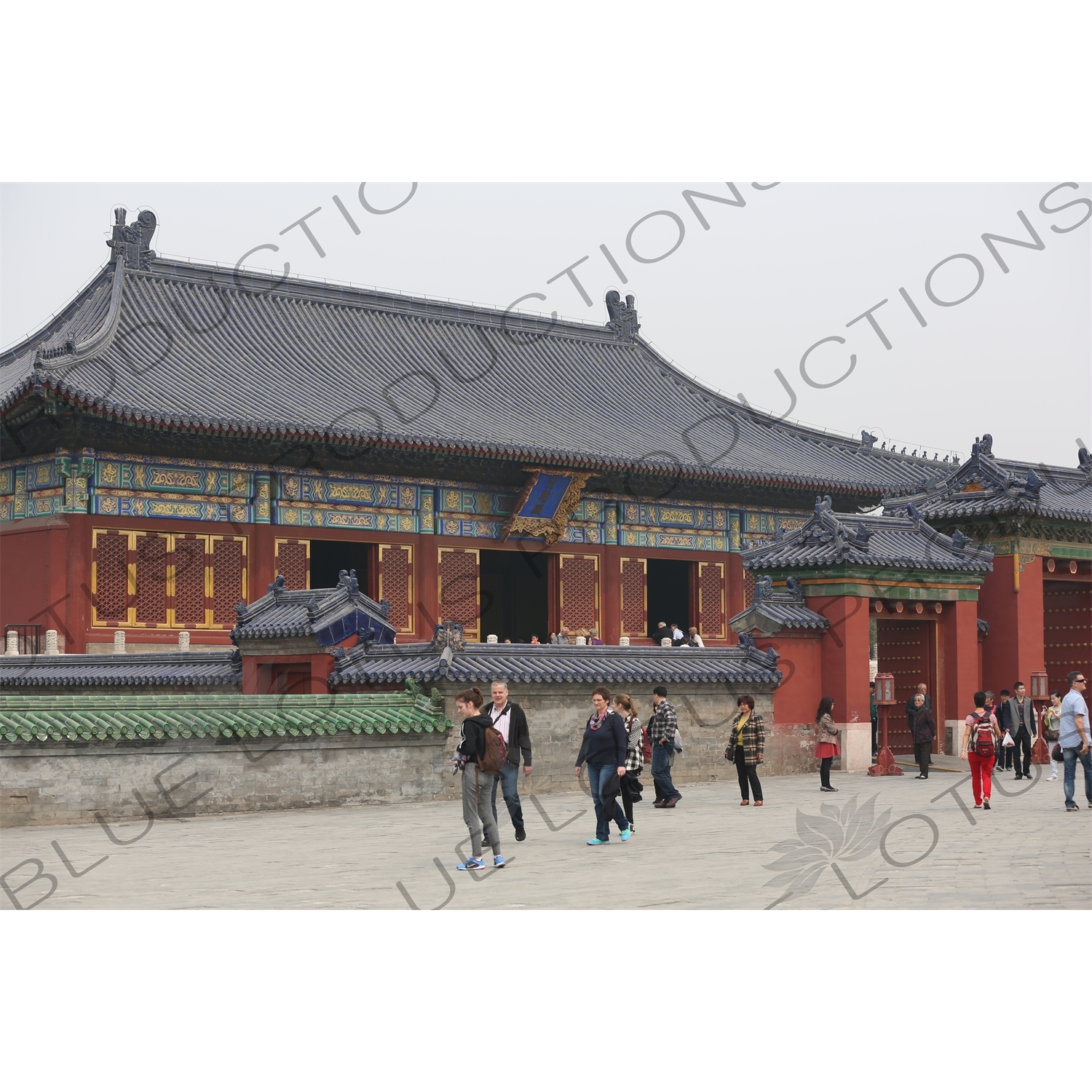 Imperial Hall of Heaven (Huang Qian Dian) in the Temple of Heaven (Tiantan) in Beijing