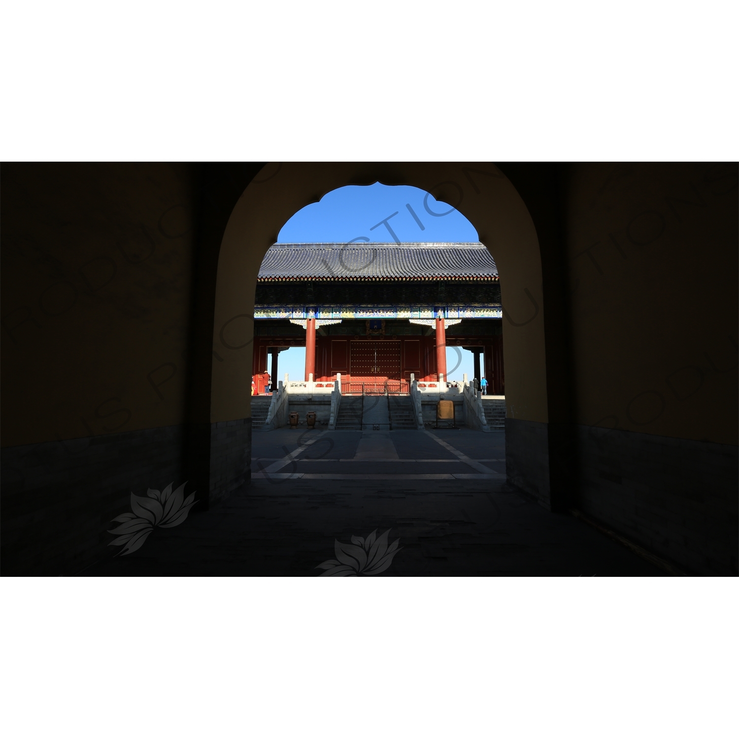 Gate of Prayer for Good Harvests (Qi Nian Men) in the Temple of Heaven (Tiantan) in Beijing