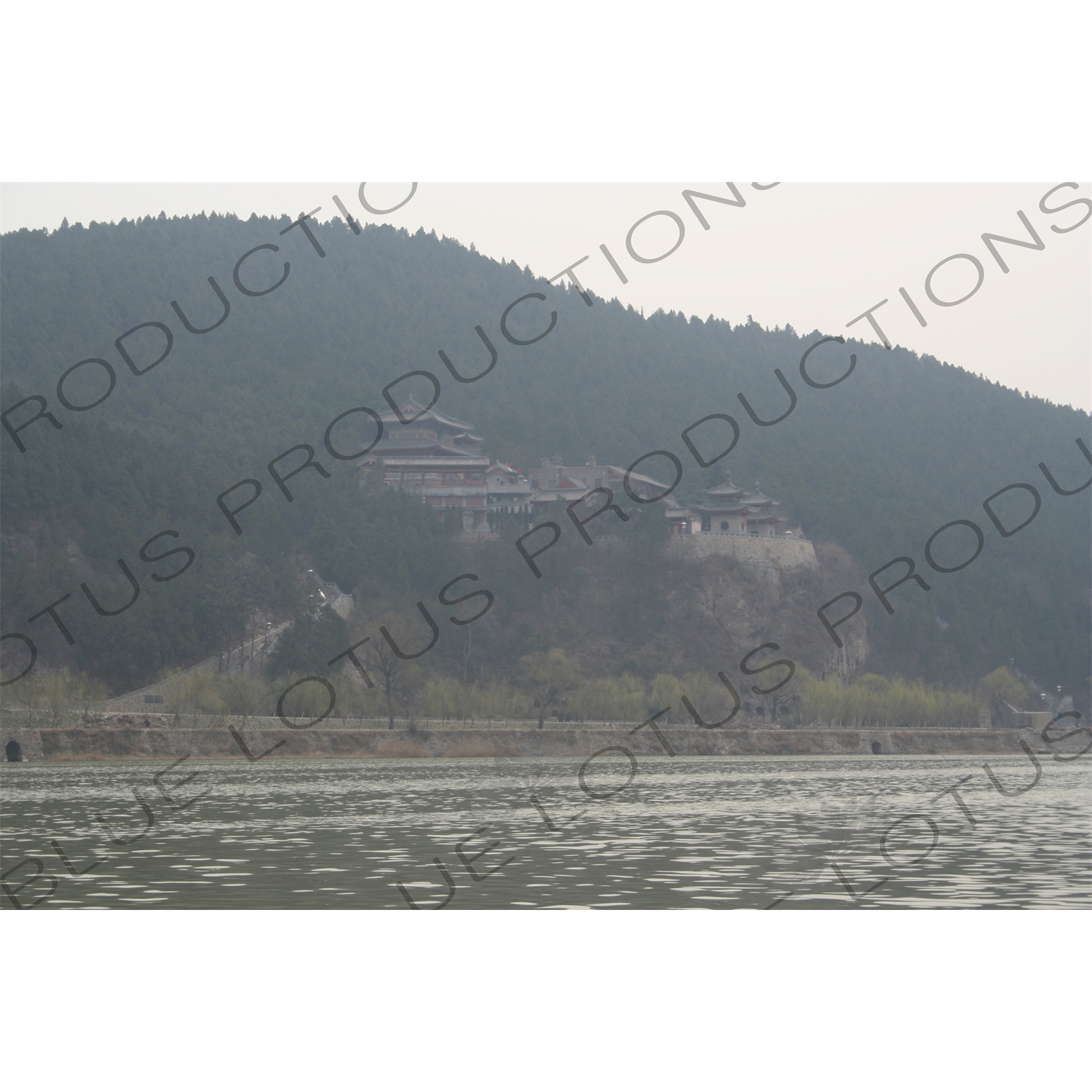 Xiangshan Temple at the Longmen Grottoes (Longmen Shiku) near Luoyang