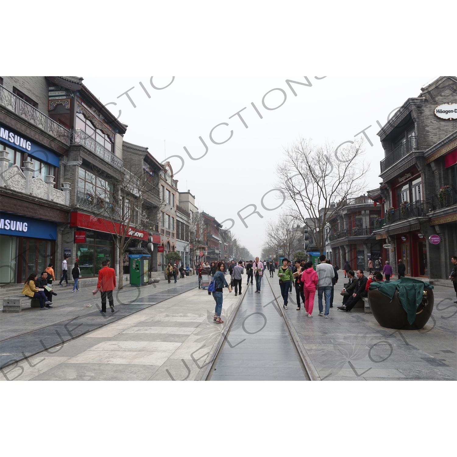 Qianmen Shopping Street in Beijing