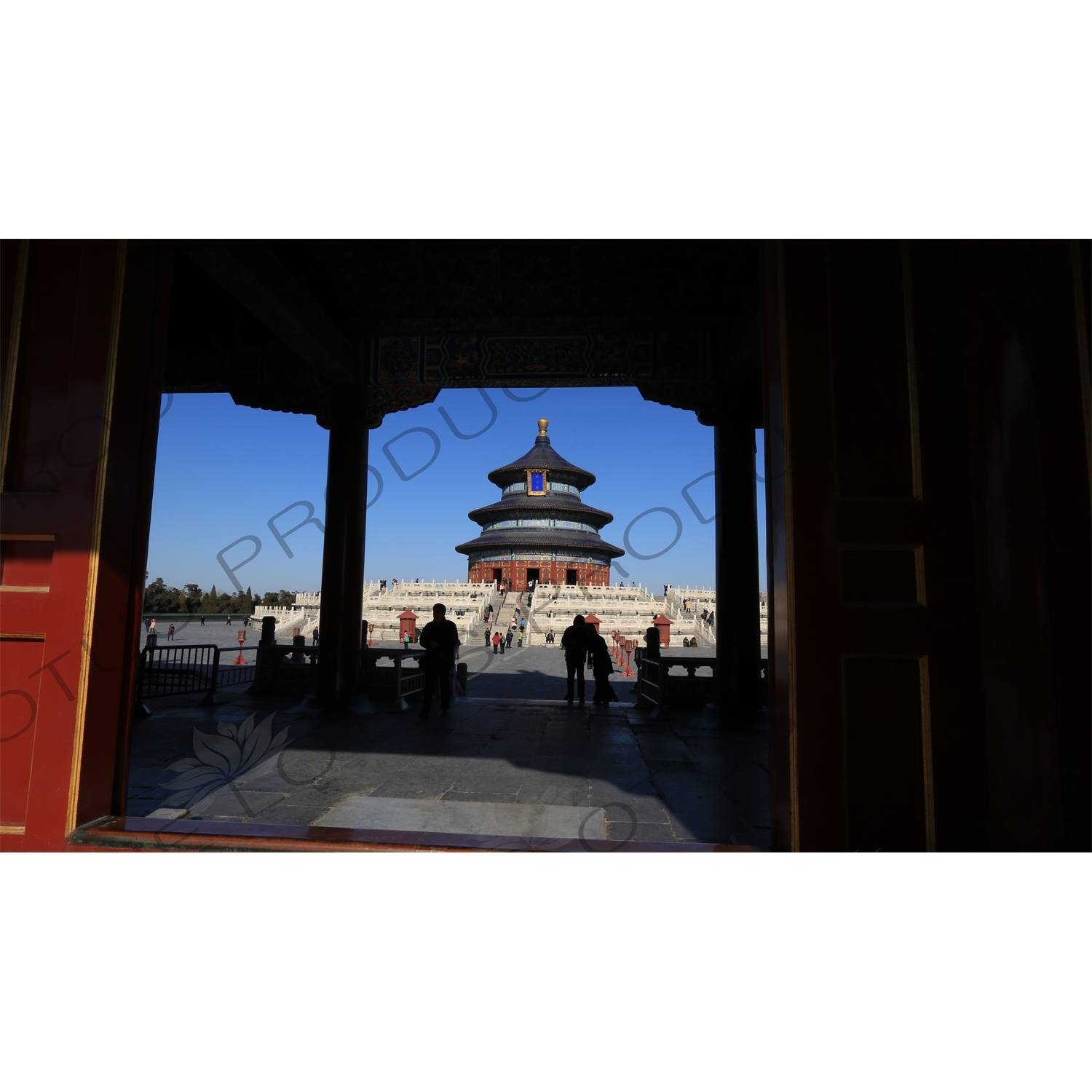 Hall of Prayer for Good Harvests (Qi Nian Dian) in the Temple of Heaven (Tiantan) in Beijing