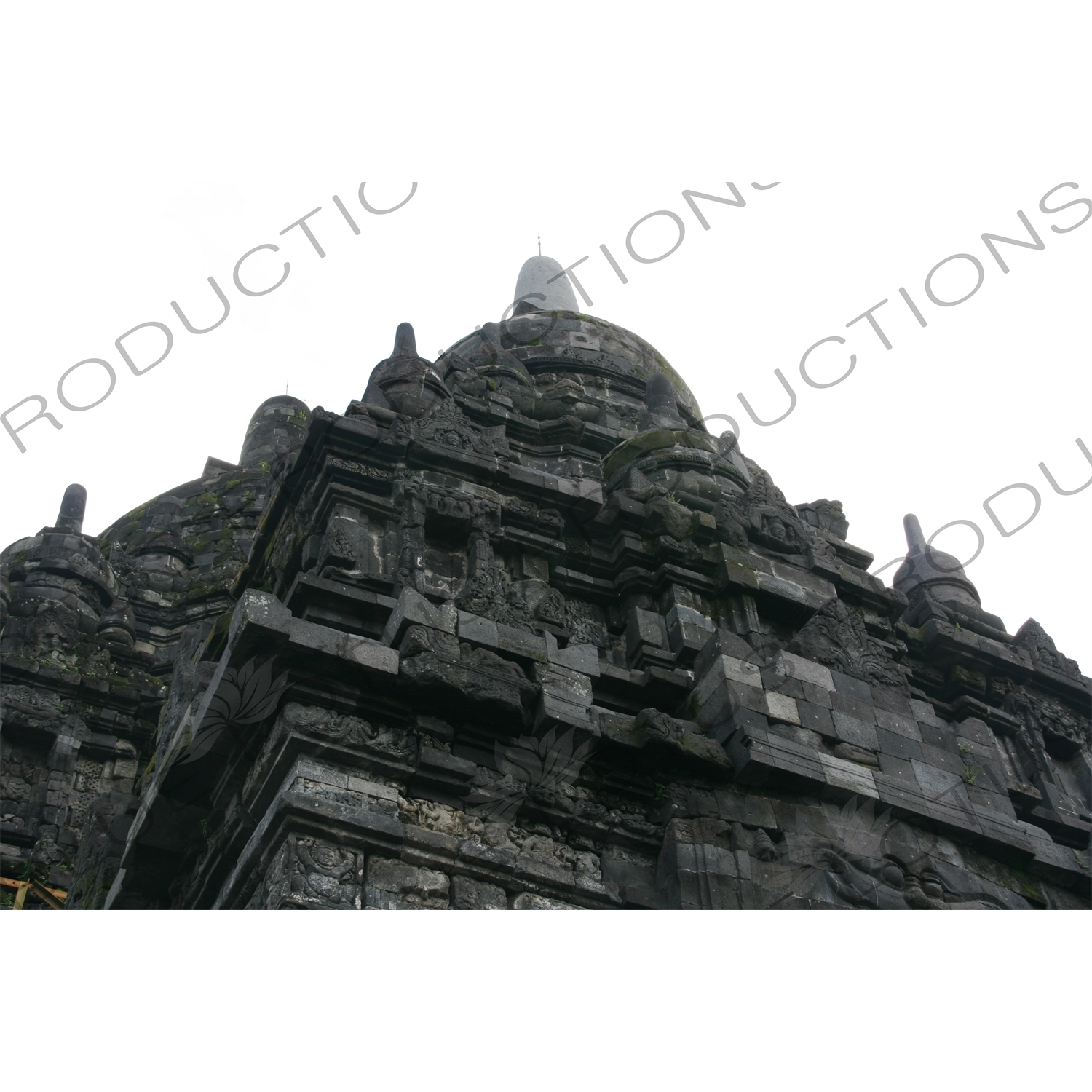 Building at Prambanan Temple Compound near Yogyakarta