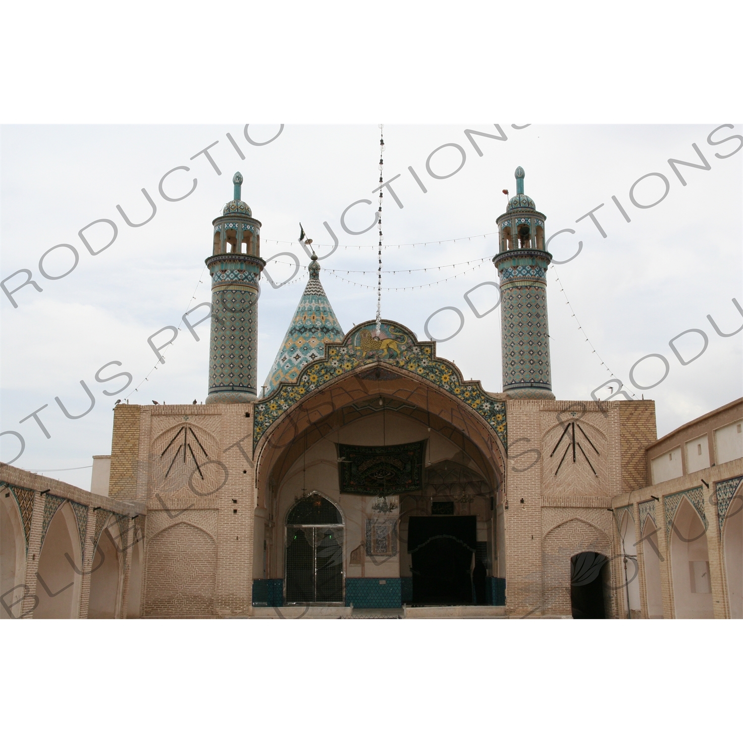 Shahzadeh YeIbrahim Mosque in Kashan