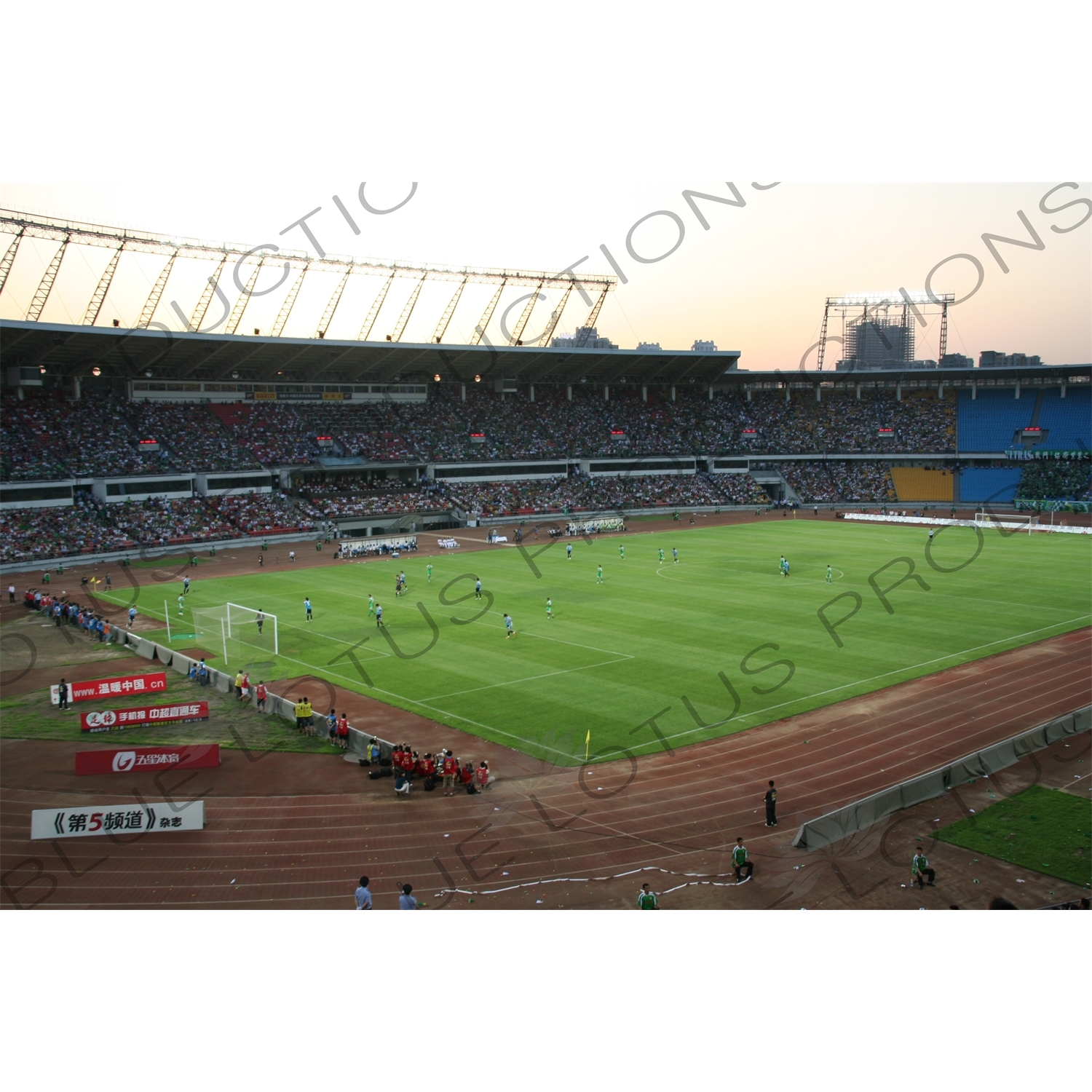 Workers' Stadium (Gongren Tiyuchang) During a Chinese Super League Match between Beijing Guoan and Dalian Shide in Beijing