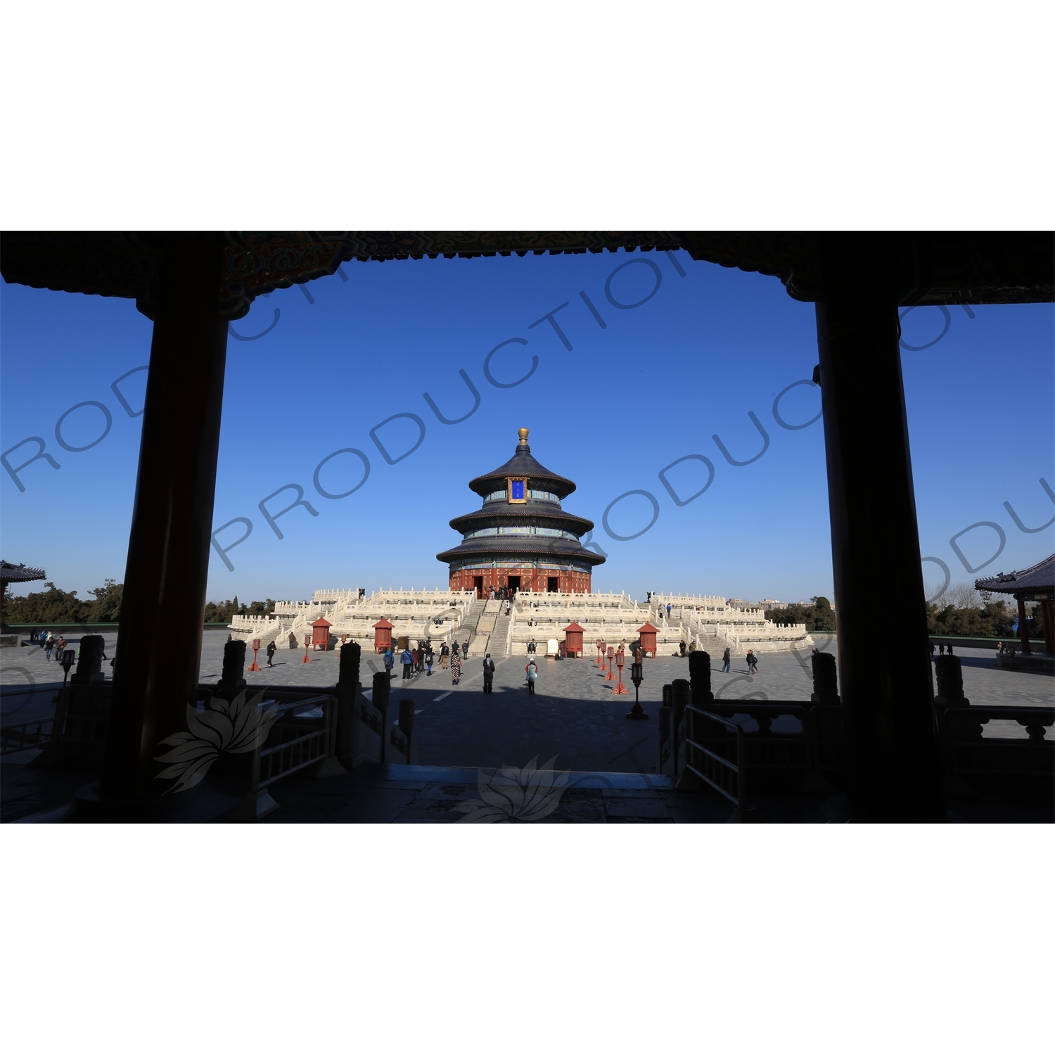 Hall of Prayer for Good Harvests (Qi Nian Dian) in the Temple of Heaven (Tiantan) in Beijing