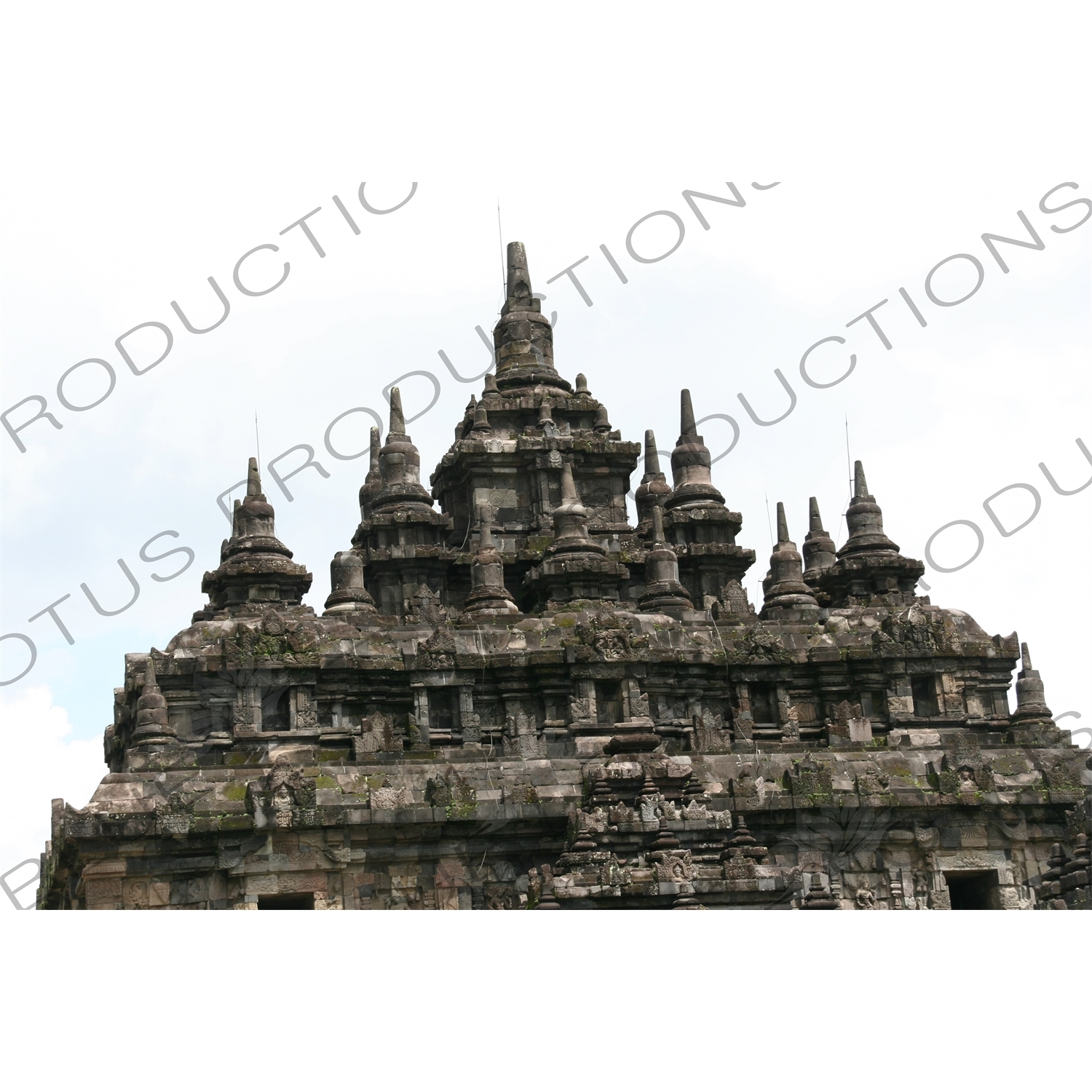 Building at Prambanan Temple Compound near Yogyakarta