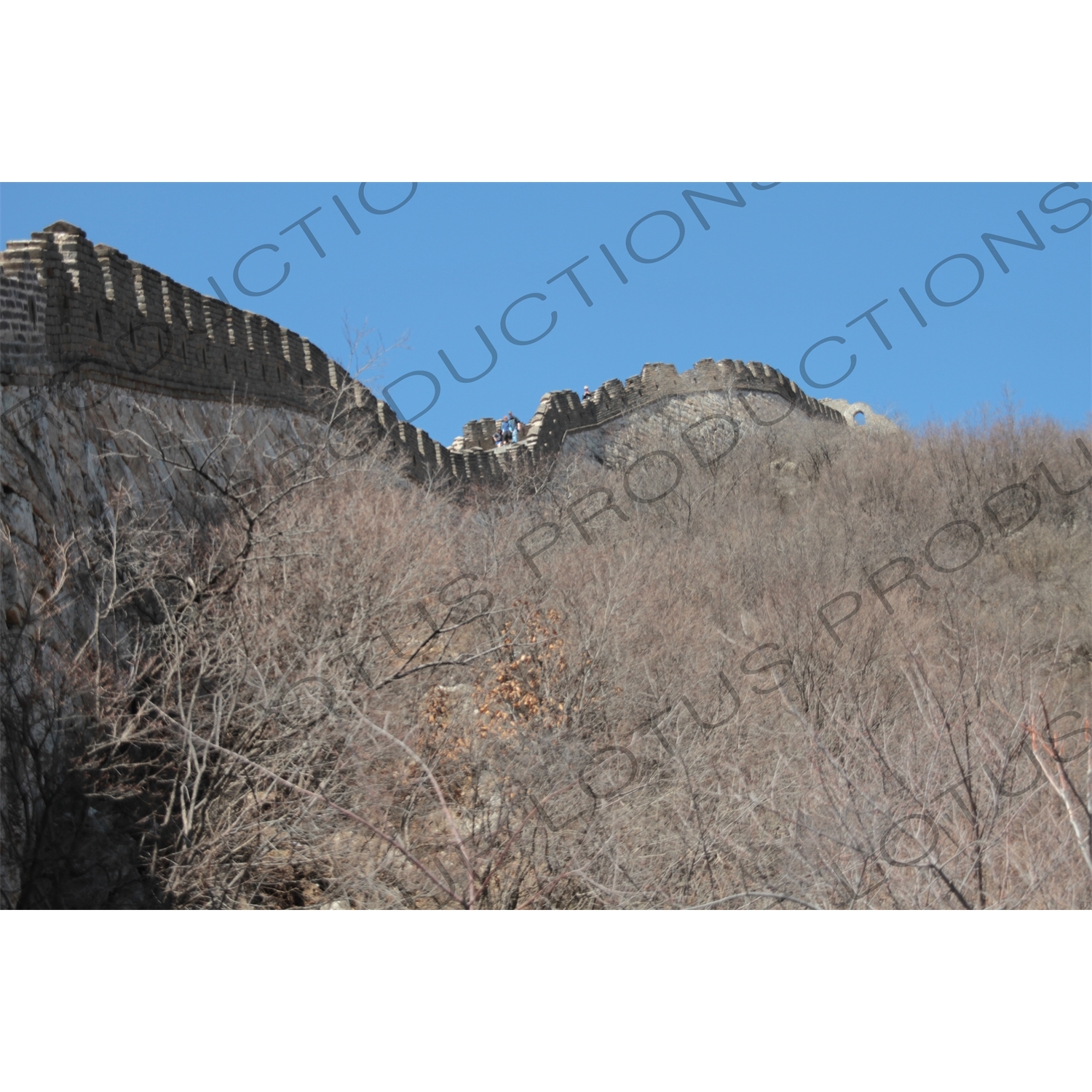 Mutianyu Section of the Great Wall of China (Wanli Changcheng) near Beijing
