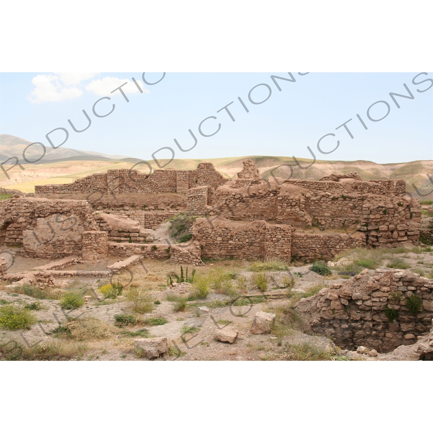 Ruined Buildings at Takht-e Soleyman