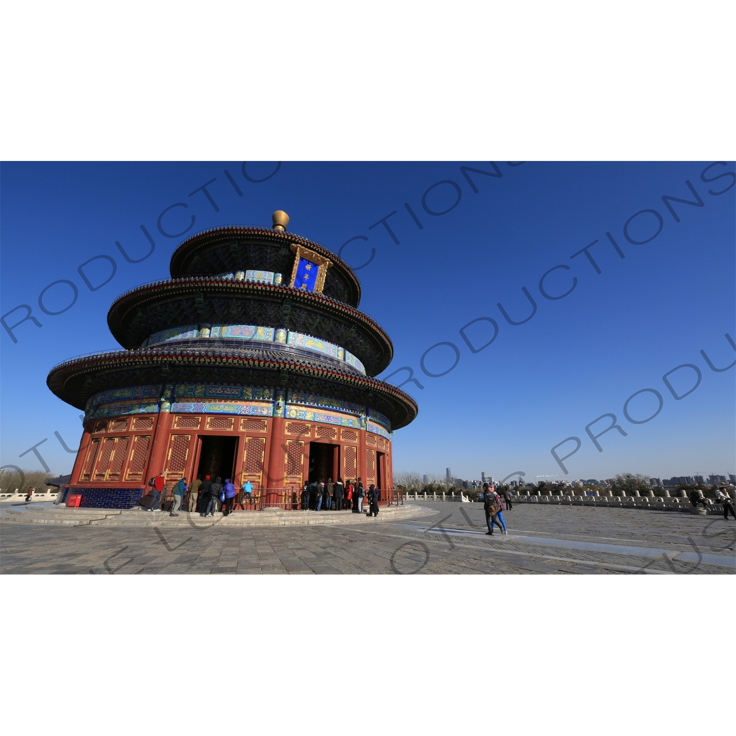 Hall of Prayer for Good Harvests (Qi Nian Dian) in the Temple of Heaven (Tiantan) in Beijing