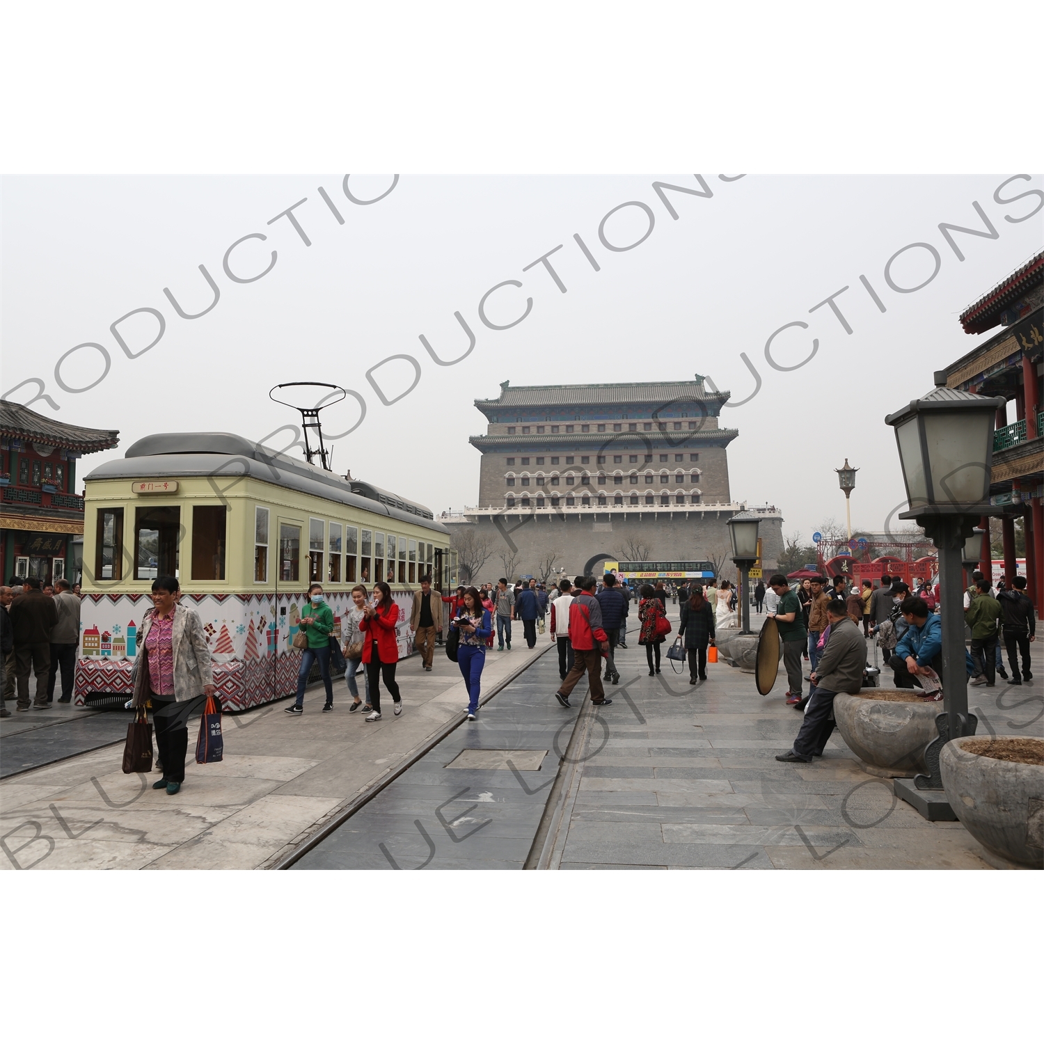 Qianmen/Zhengyangmen Archery Tower in Beijing