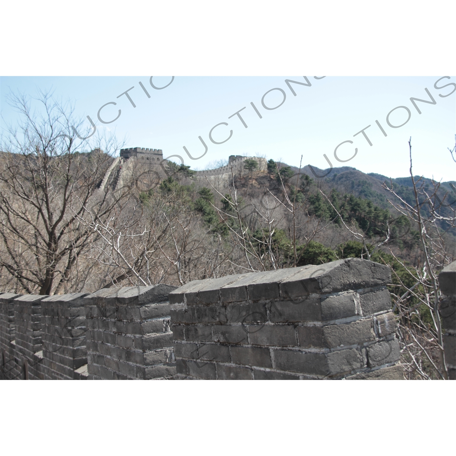 Mutianyu Section of the Great Wall of China (Wanli Changcheng) near Beijing